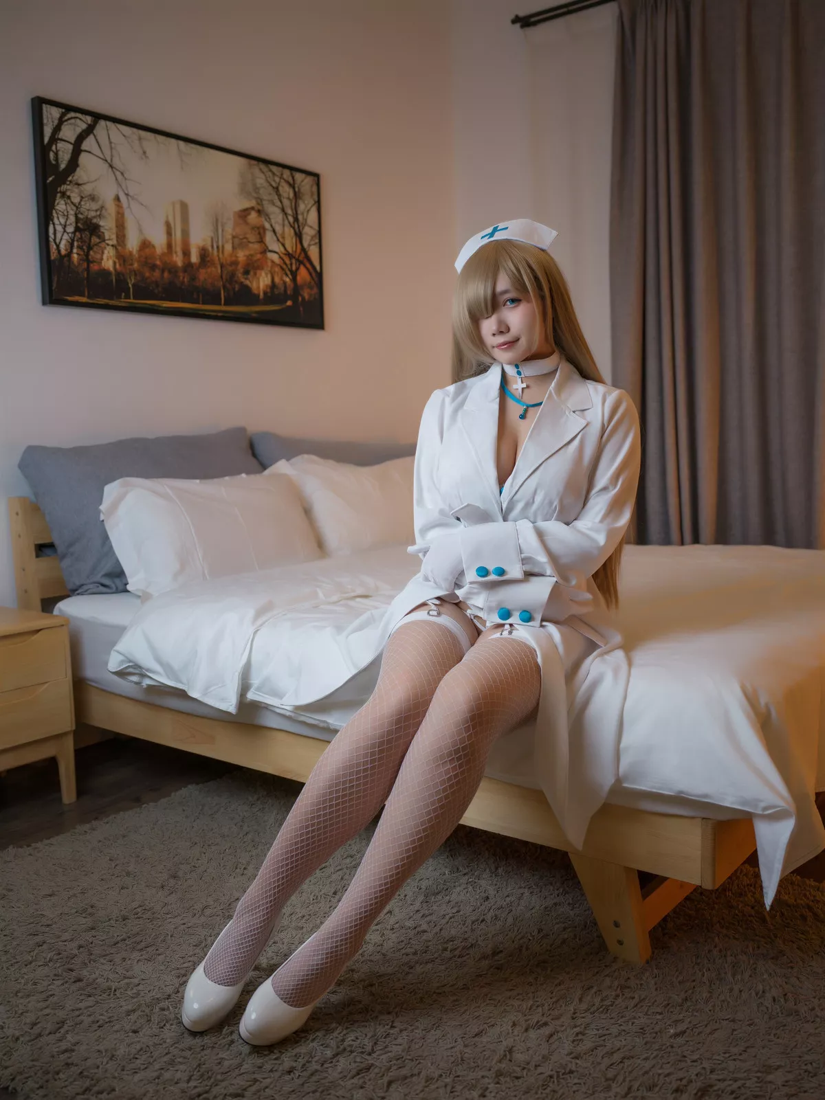 丽人Cosplay 麻花 麻花酱 碧蓝看护 全集修正