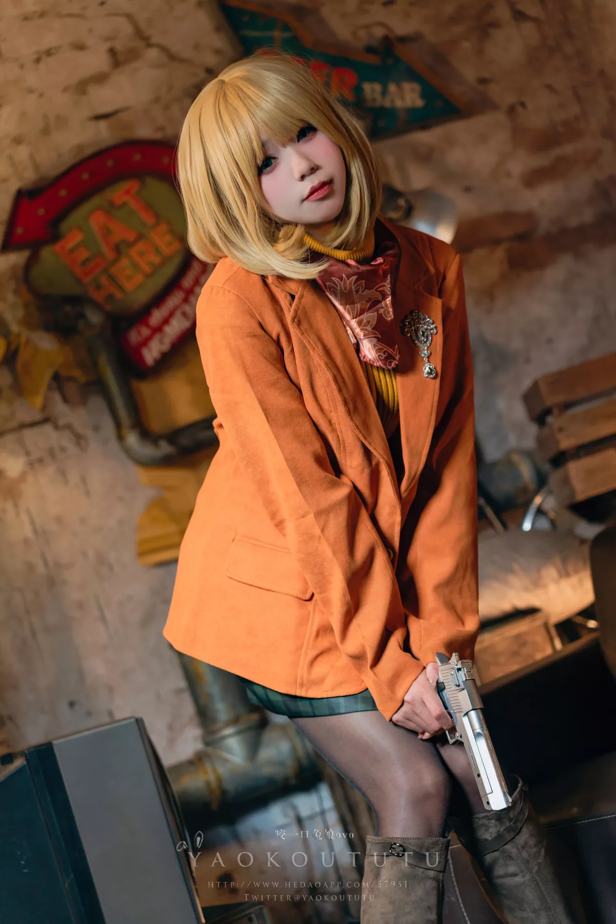 佳人Cosplay 黏黏团子兔 生化危机4重置版 阿什莉