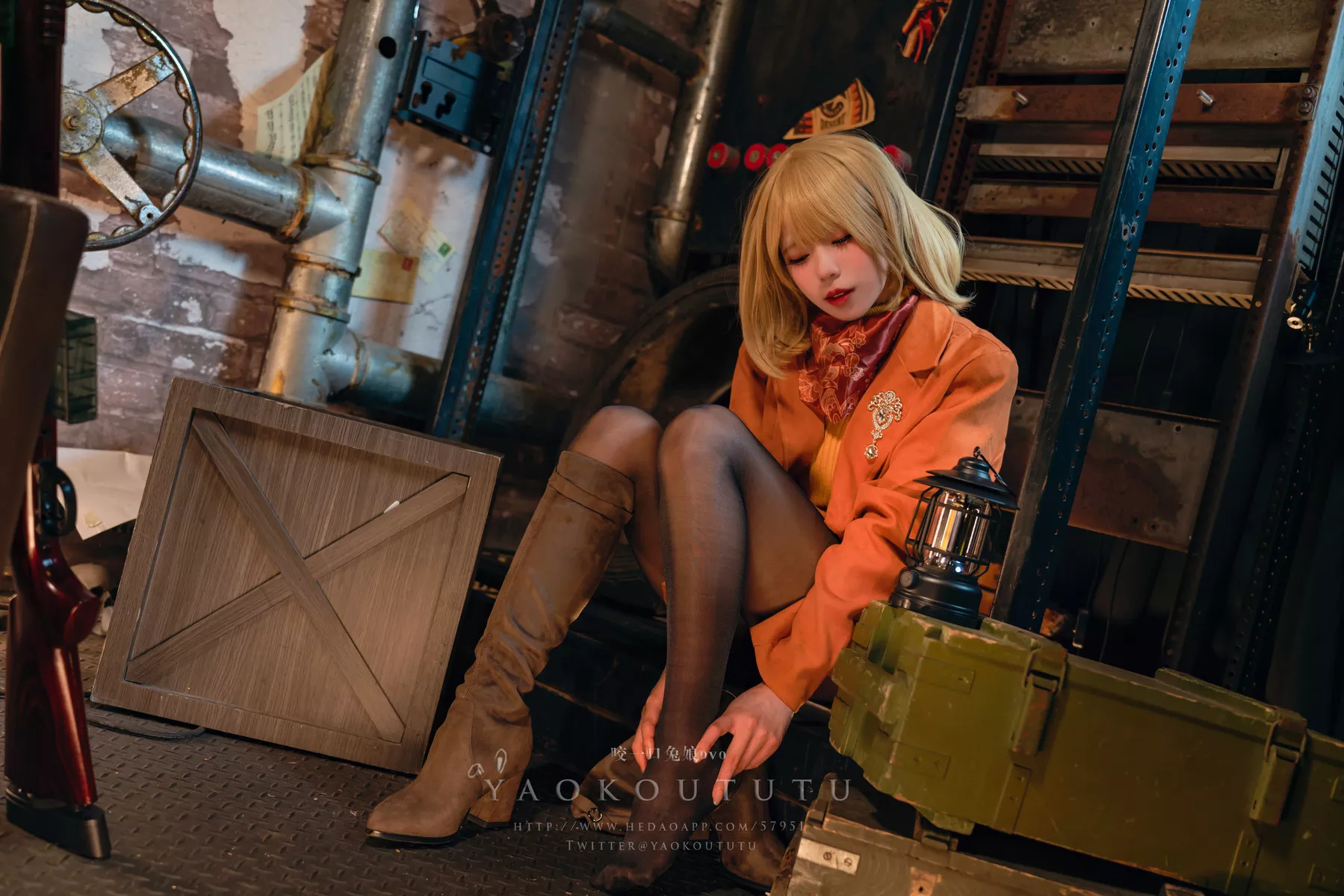 佳人Cosplay 黏黏团子兔 生化危机4重置版 阿什莉