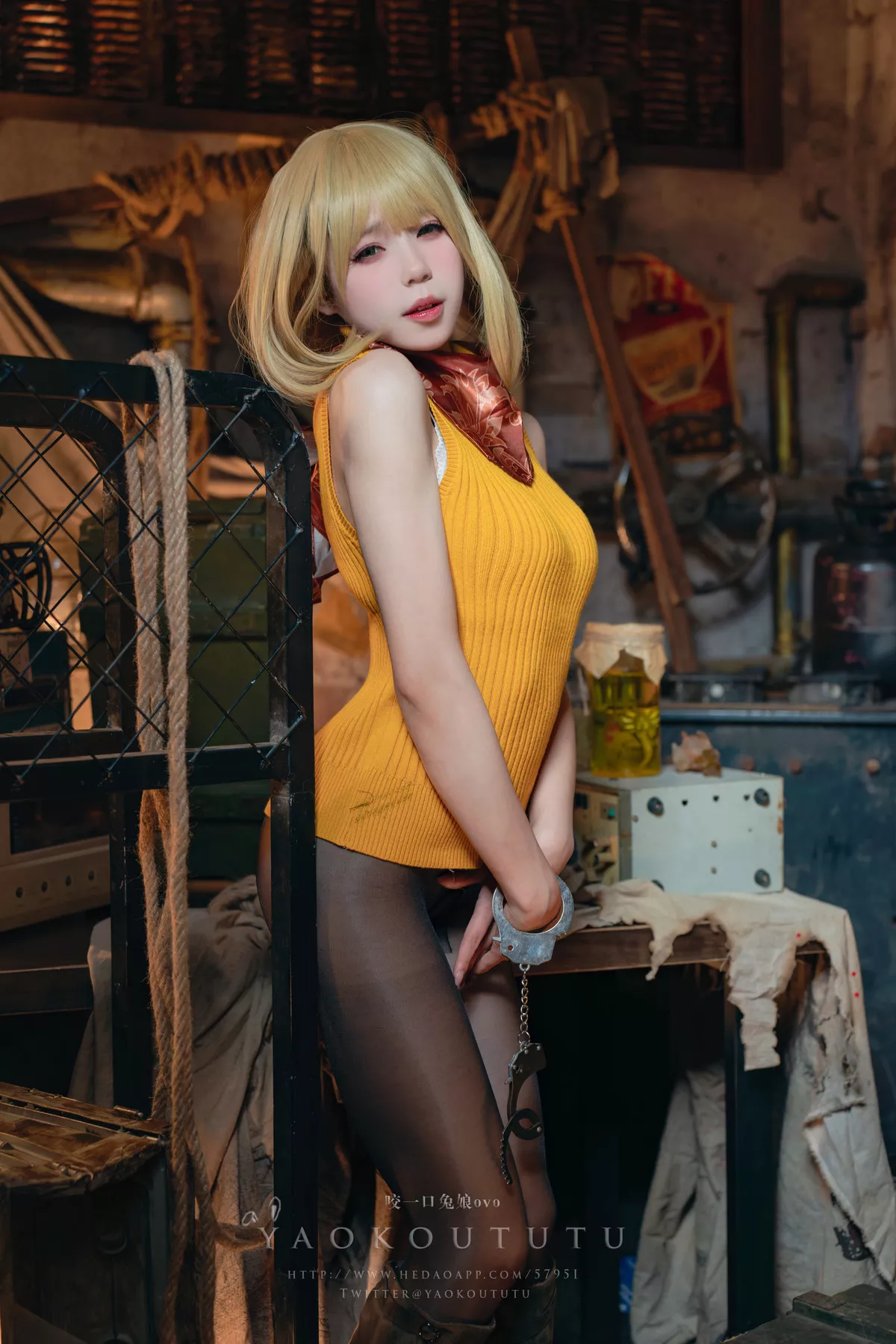 佳人Cosplay 黏黏团子兔 生化危机4重置版 阿什莉