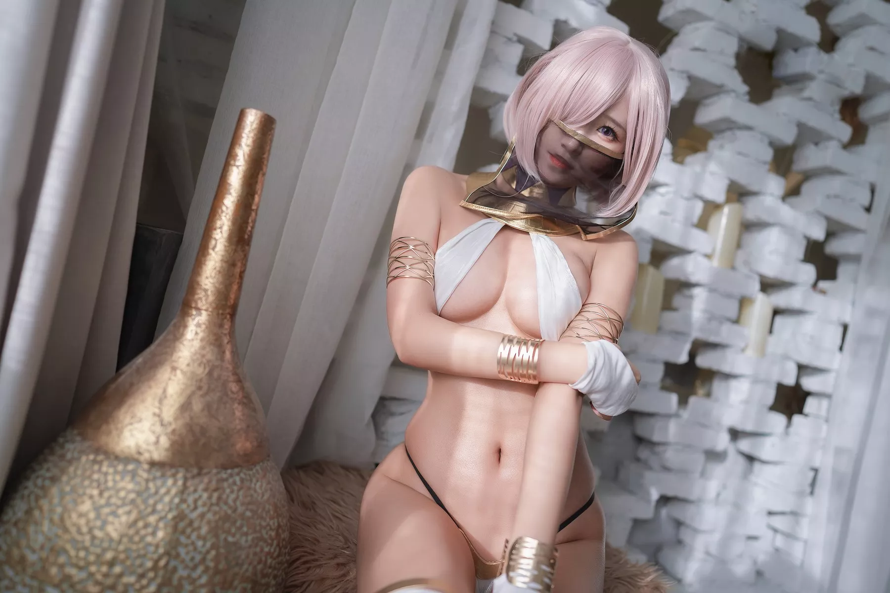 美人Cosplay 撩人密拍 三度 _69 玛修 舞娘