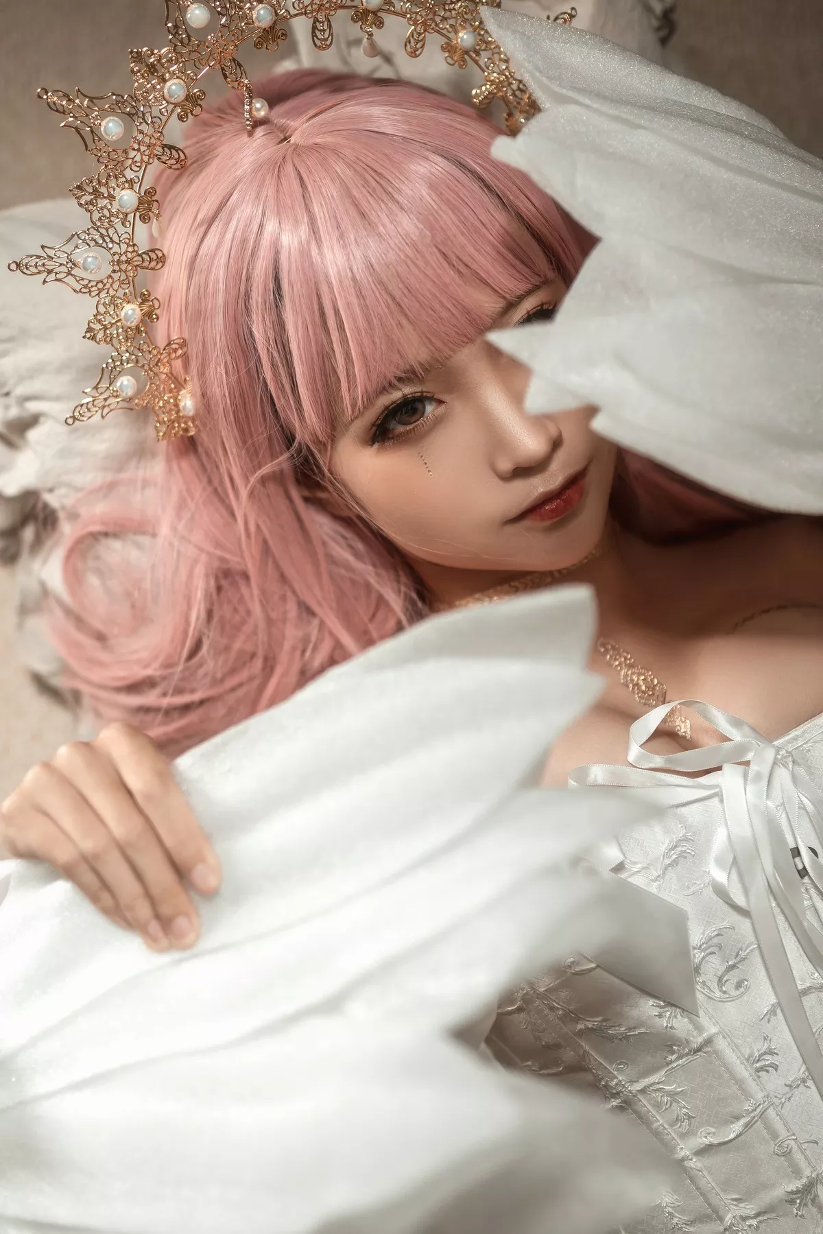 女神Cosplay 蠢沫沫 Chunmomo 沫沫真爱版 天使本 圣天使
