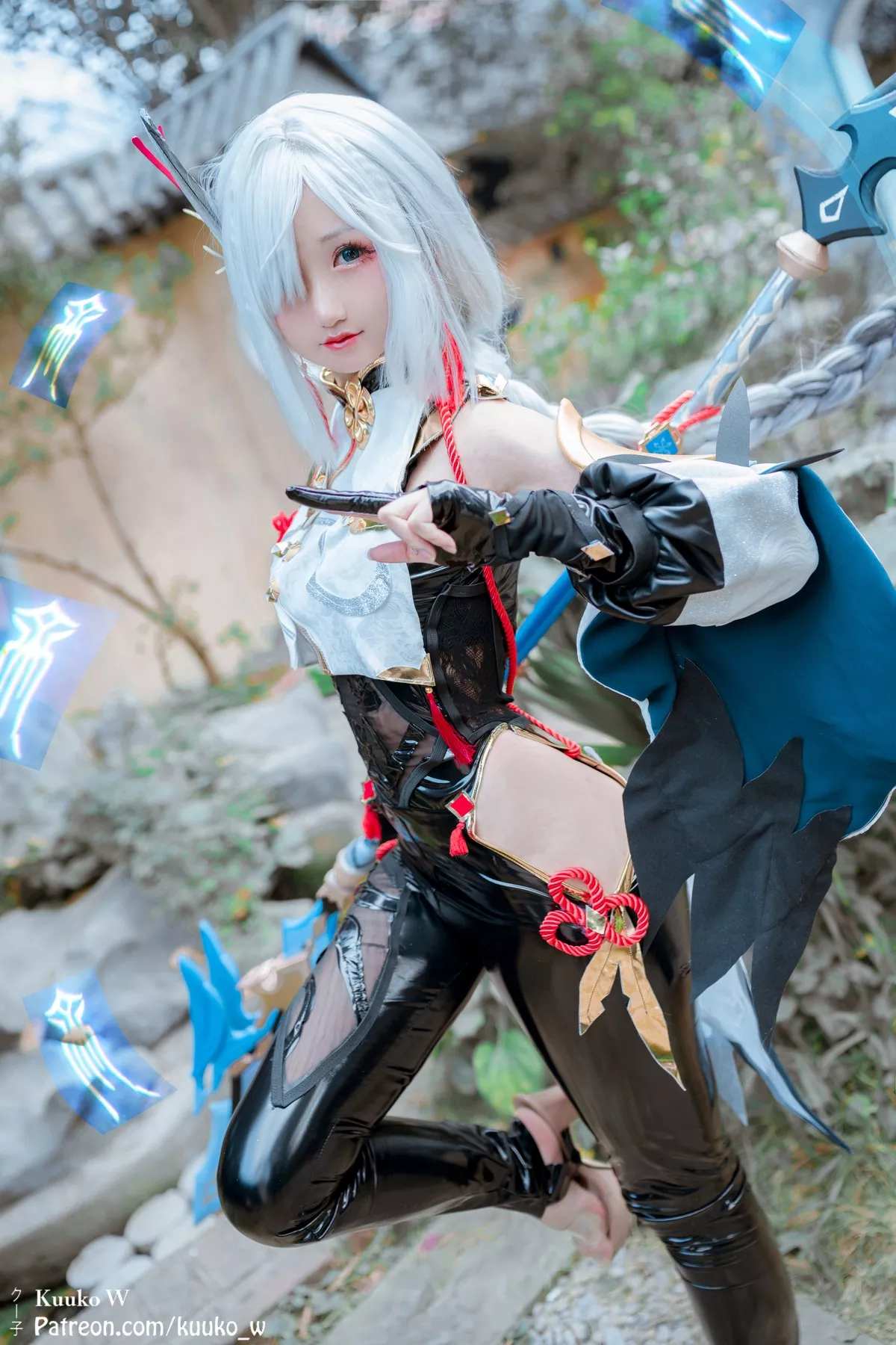 丽人Cosplay 风情私房 KuukoW 子 Shenhe 申鹤