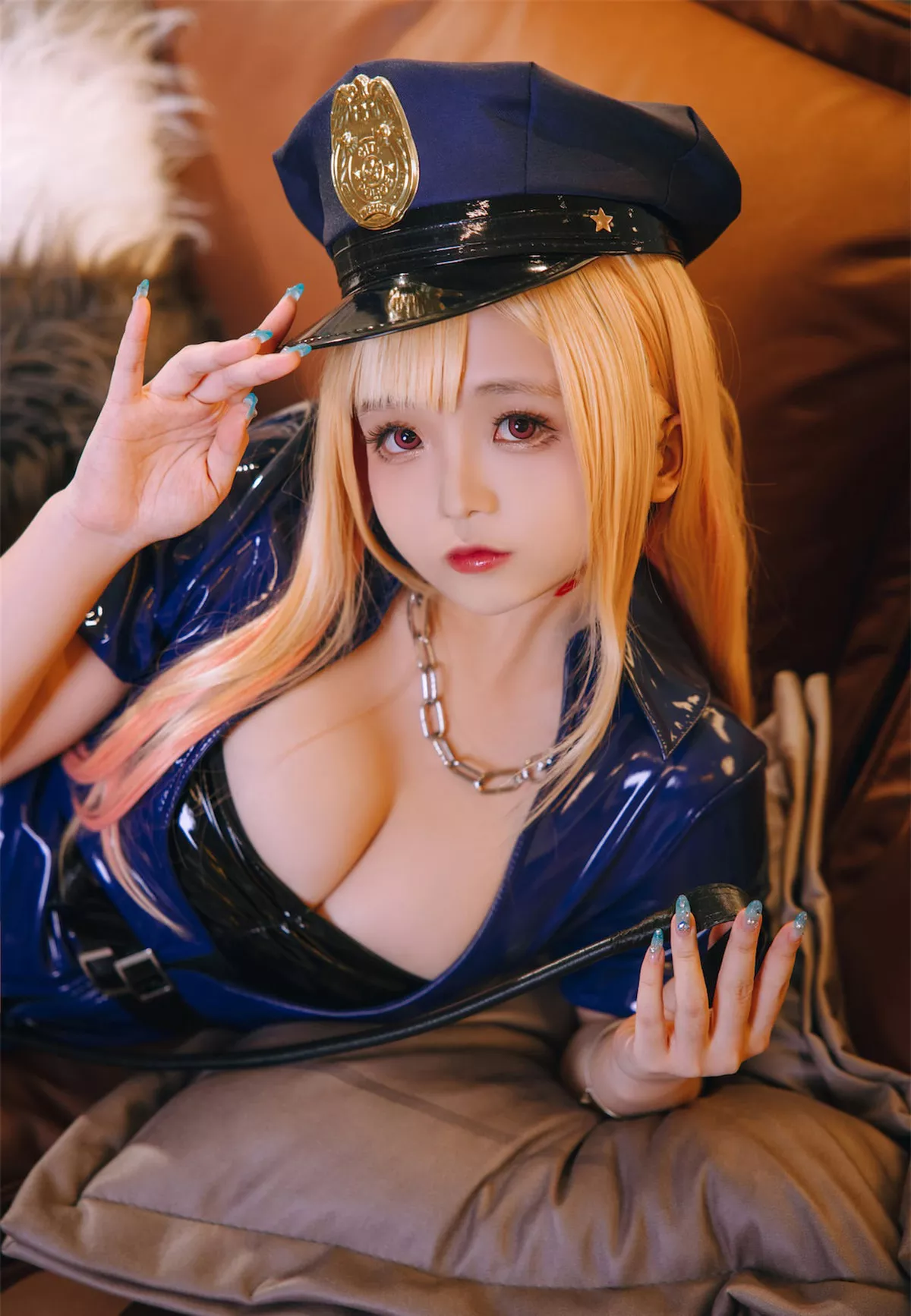 佳人Cosplay 日奈娇 喜多川海梦女警