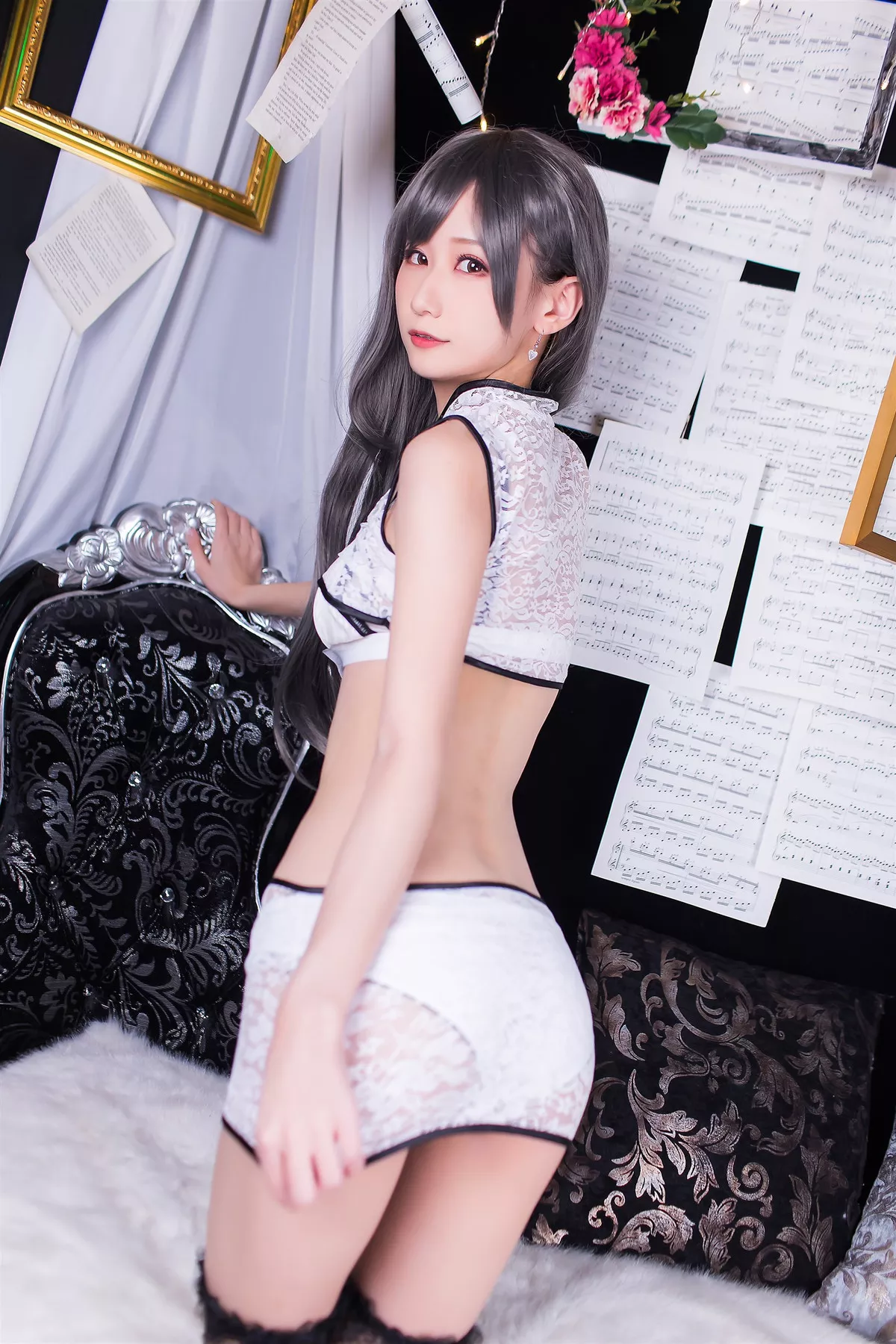 仙女Cosplay 魅魔私拍 莉酱 半无色中华风