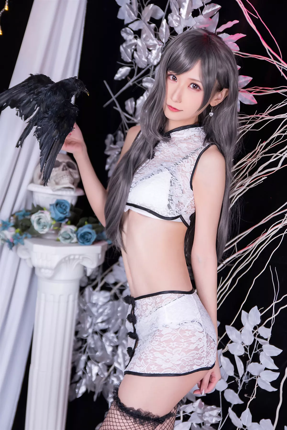 仙女Cosplay 魅魔私拍 莉酱 半无色中华风