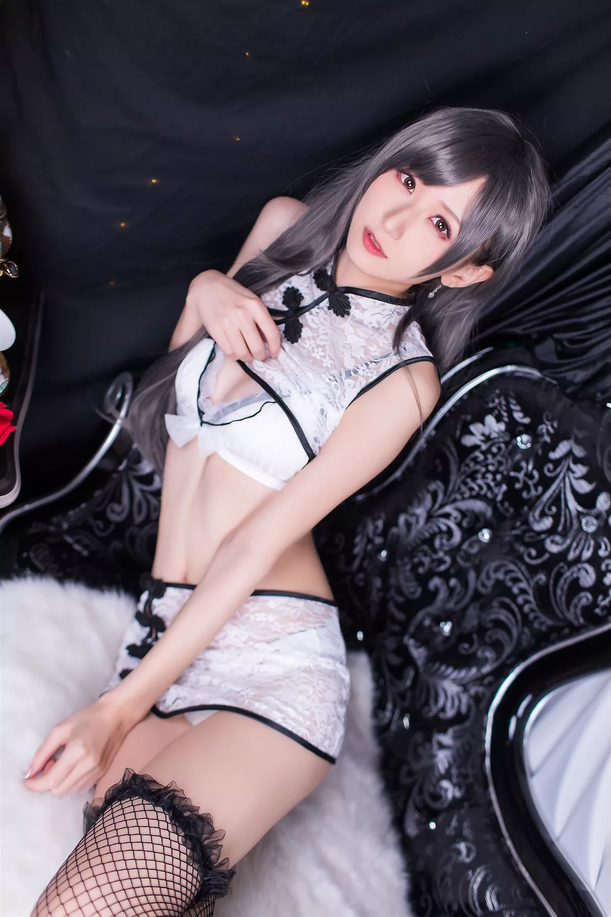 仙女Cosplay 魅魔私拍 莉酱 半无色中华风