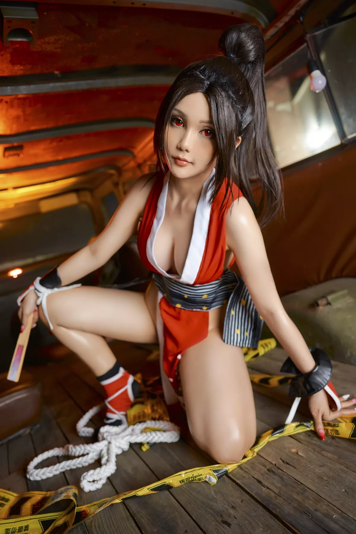 美女Cosplay 撩人私拍 JoyceLin 不知火舞 Mai Shiranui