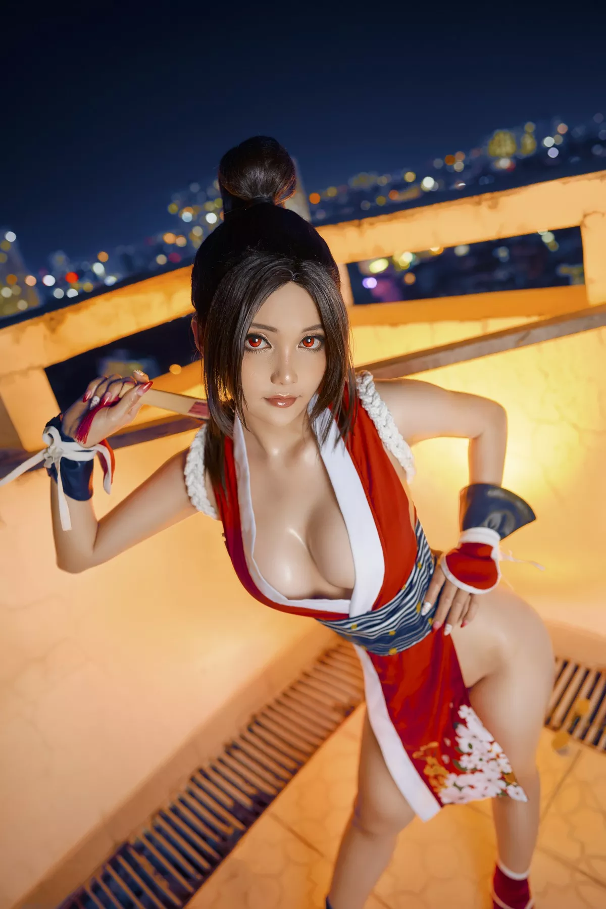 美女Cosplay 撩人私拍 JoyceLin 不知火舞 Mai Shiranui