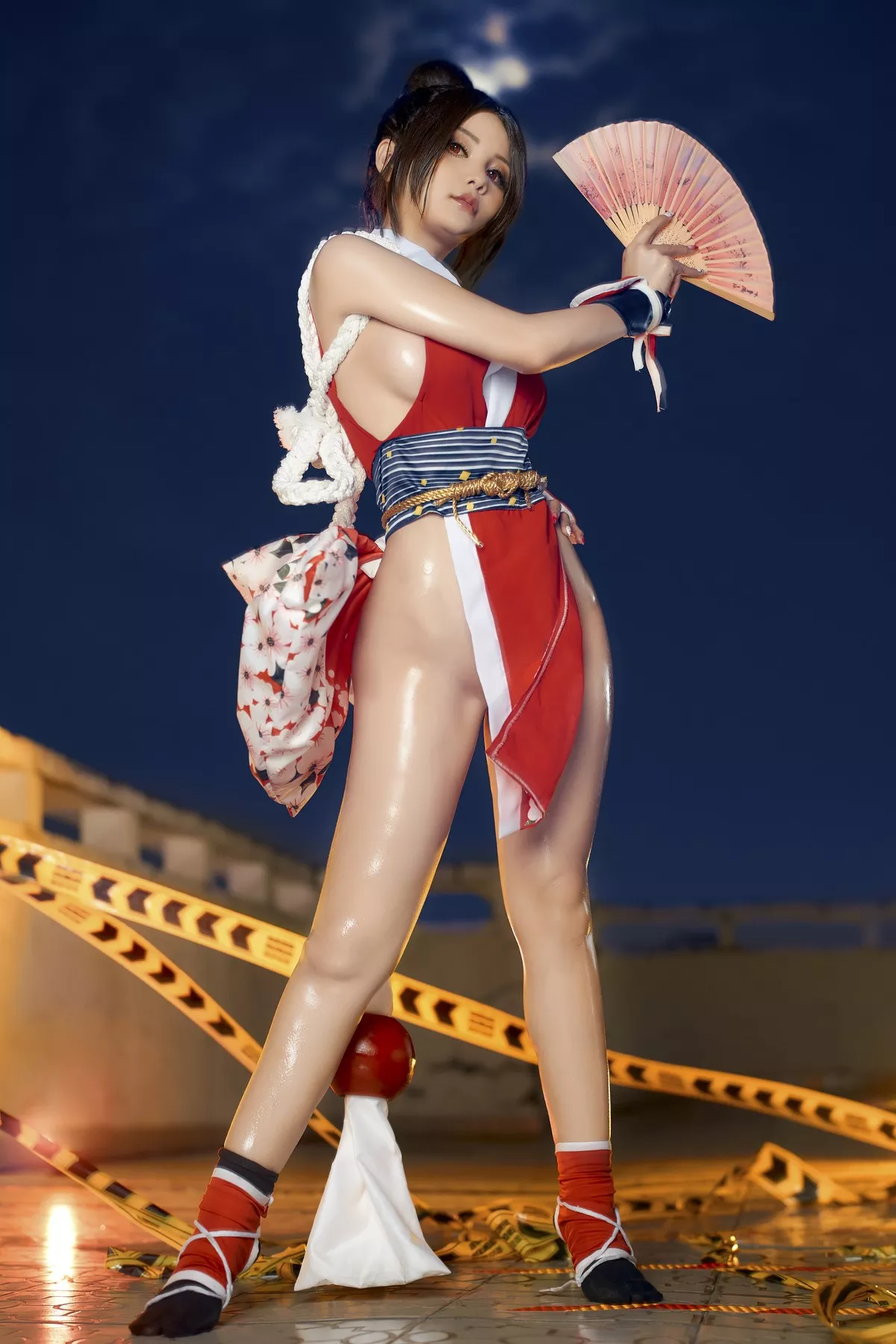 美女Cosplay 撩人私拍 JoyceLin 不知火舞 Mai Shiranui