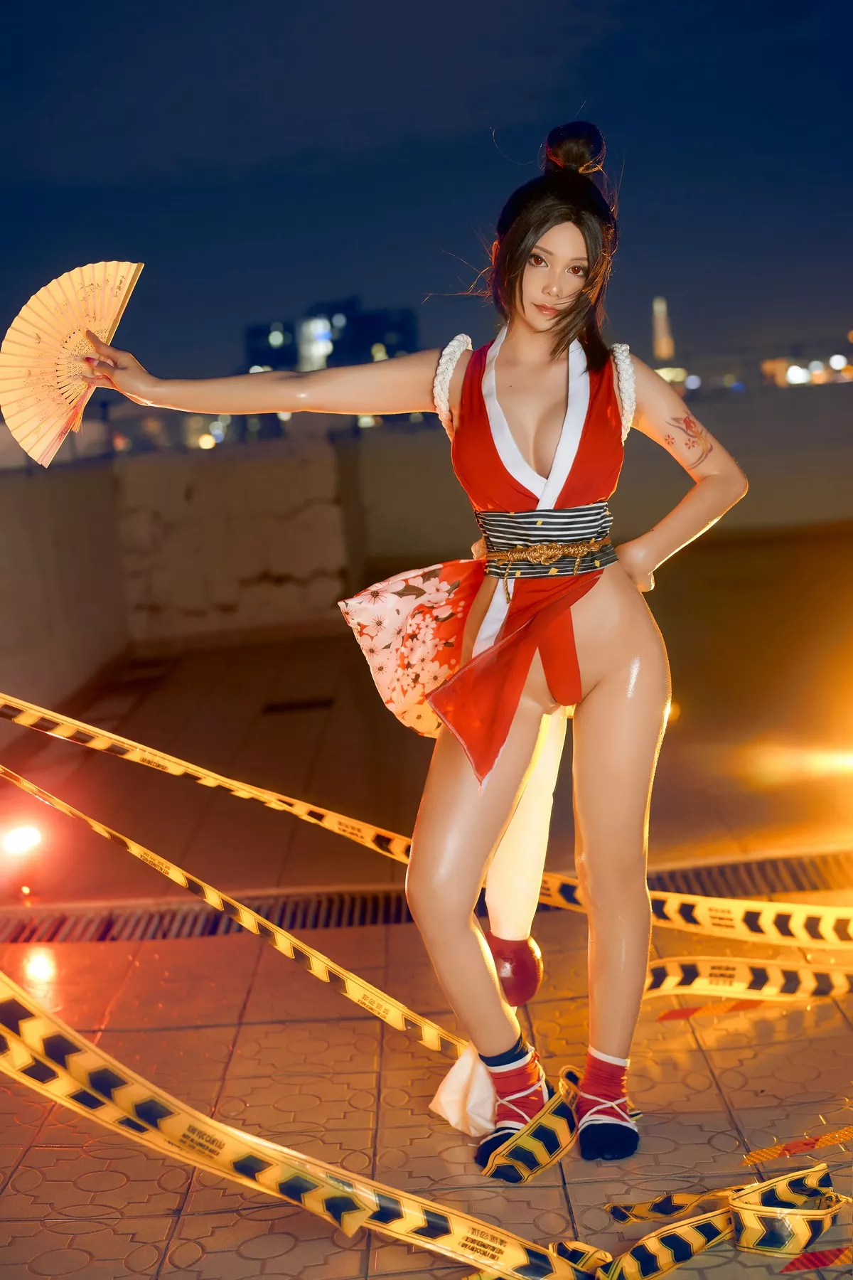 美女Cosplay 撩人私拍 JoyceLin 不知火舞 Mai Shiranui