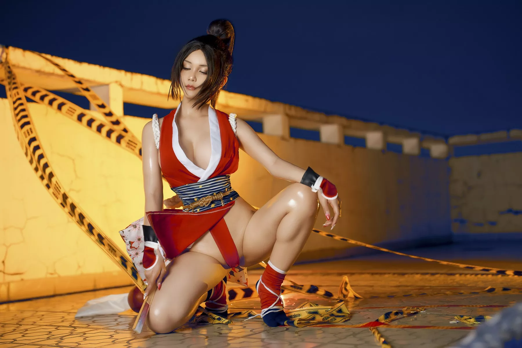 美女Cosplay 撩人私拍 JoyceLin 不知火舞 Mai Shiranui
