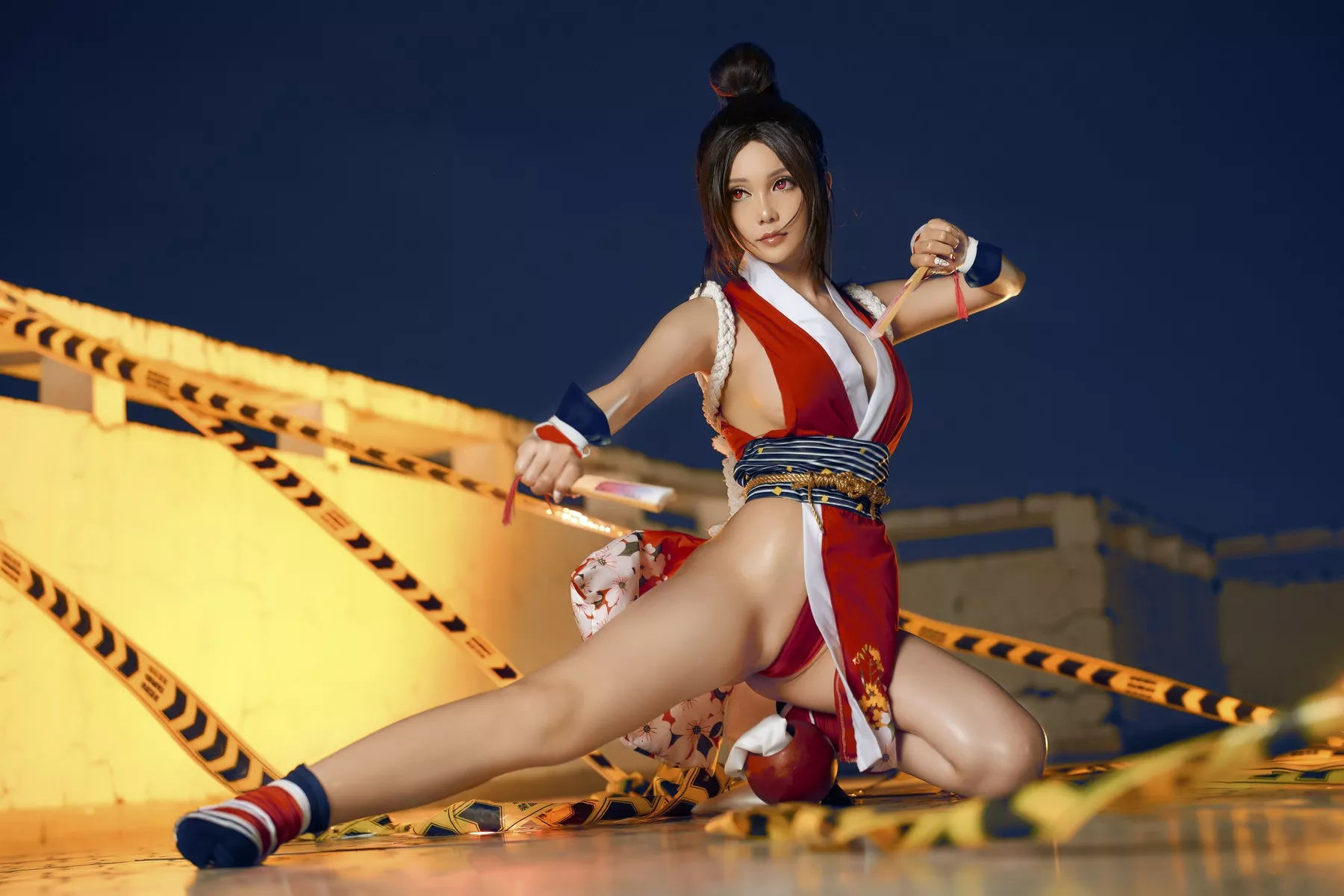 美女Cosplay 撩人私拍 JoyceLin 不知火舞 Mai Shiranui