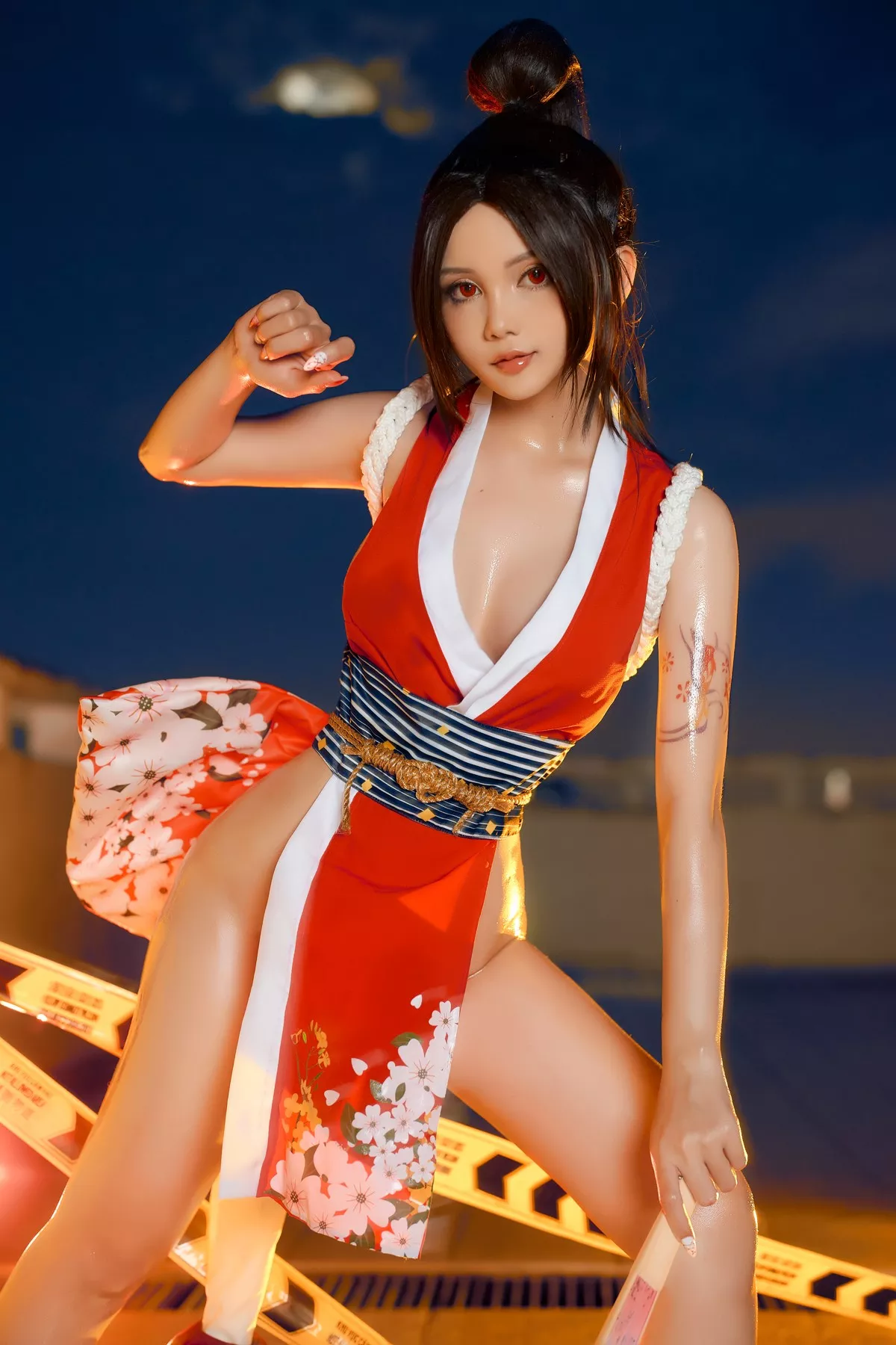 美女Cosplay 撩人私拍 JoyceLin 不知火舞 Mai Shiranui