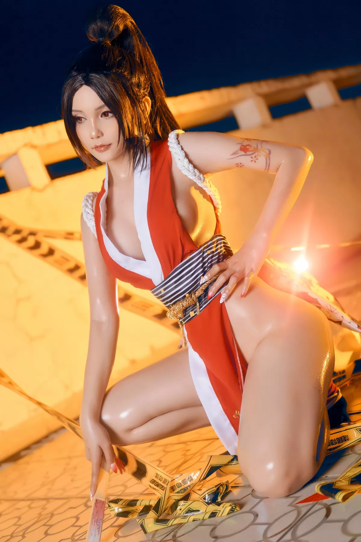 美女Cosplay 撩人私拍 JoyceLin 不知火舞 Mai Shiranui