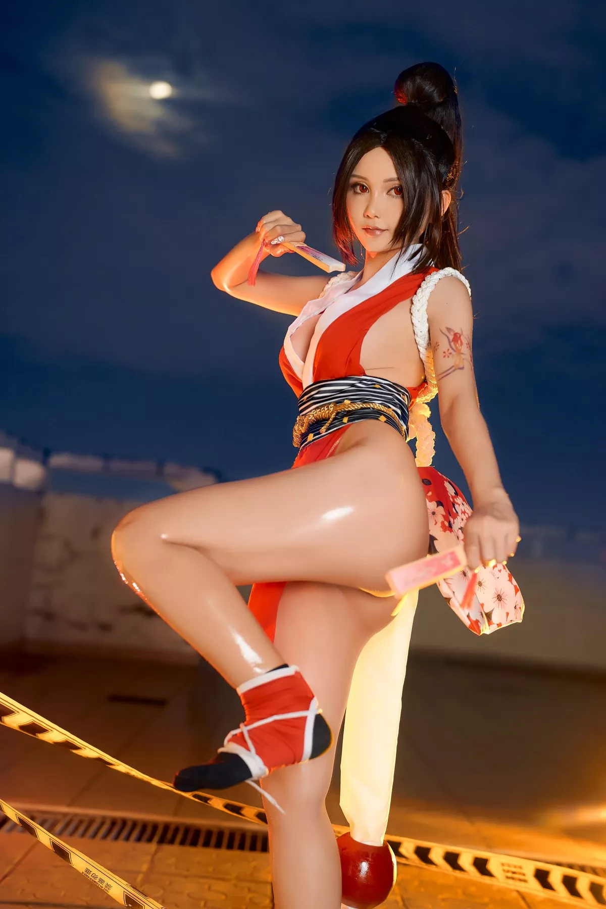 美女Cosplay 撩人私拍 JoyceLin 不知火舞 Mai Shiranui