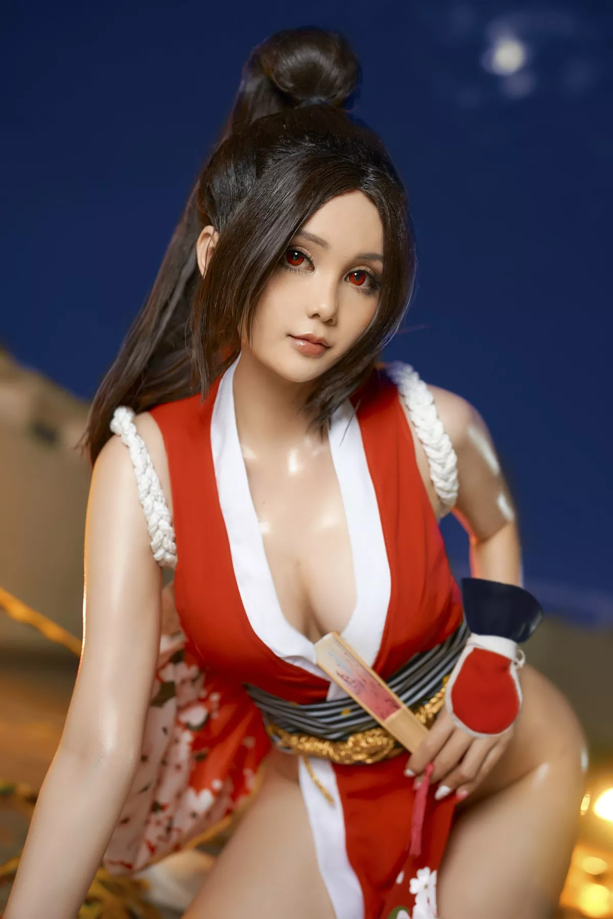 美女Cosplay 撩人私拍 JoyceLin 不知火舞 Mai Shiranui