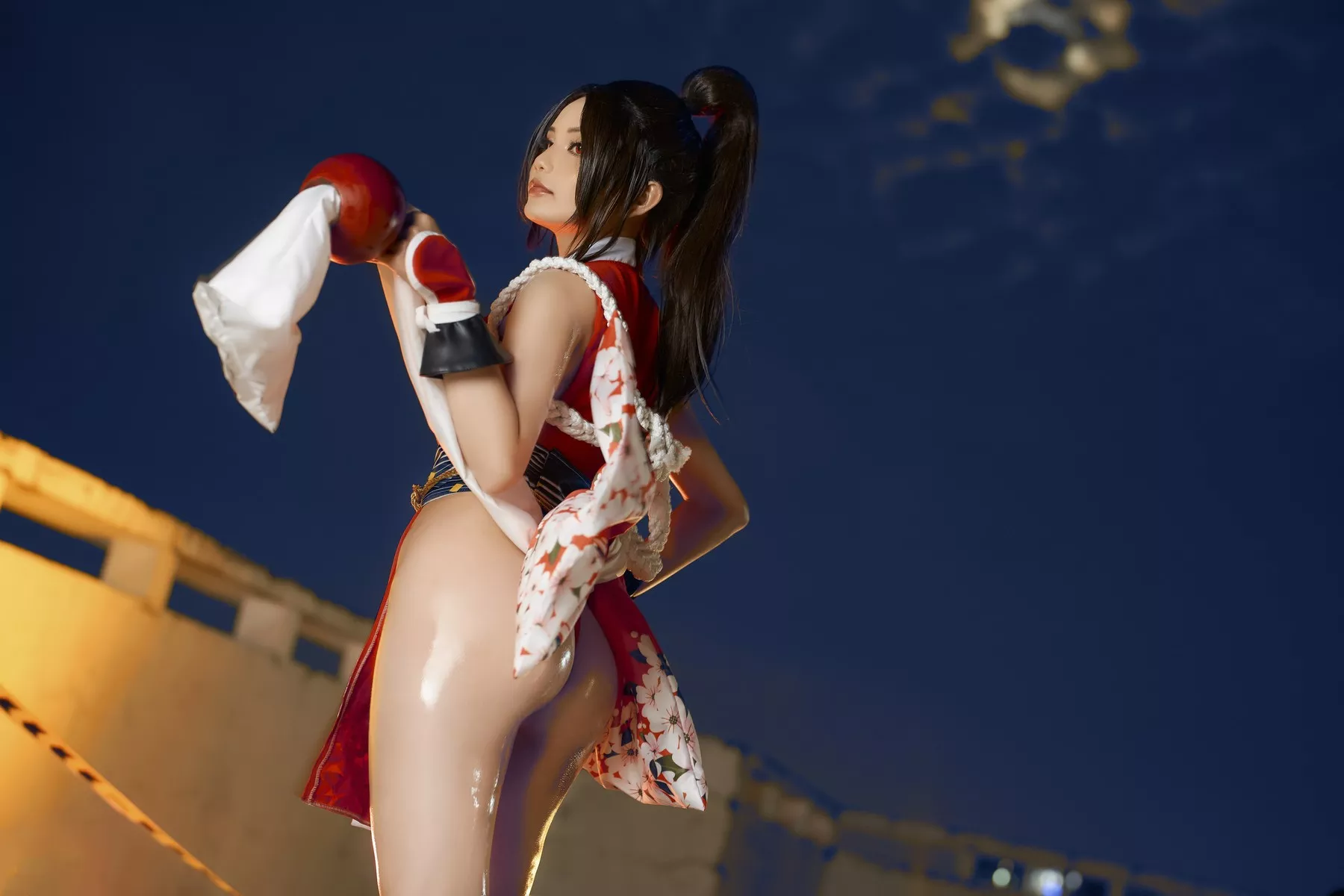 美女Cosplay 撩人私拍 JoyceLin 不知火舞 Mai Shiranui