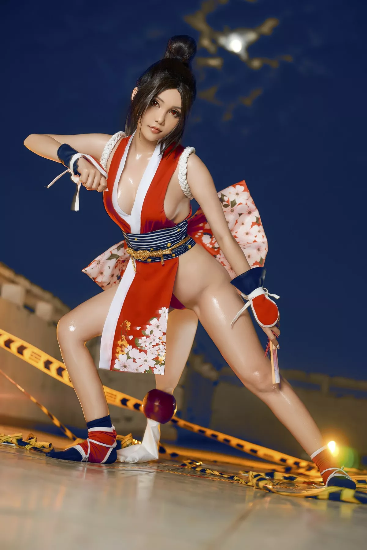 美女Cosplay 撩人私拍 JoyceLin 不知火舞 Mai Shiranui