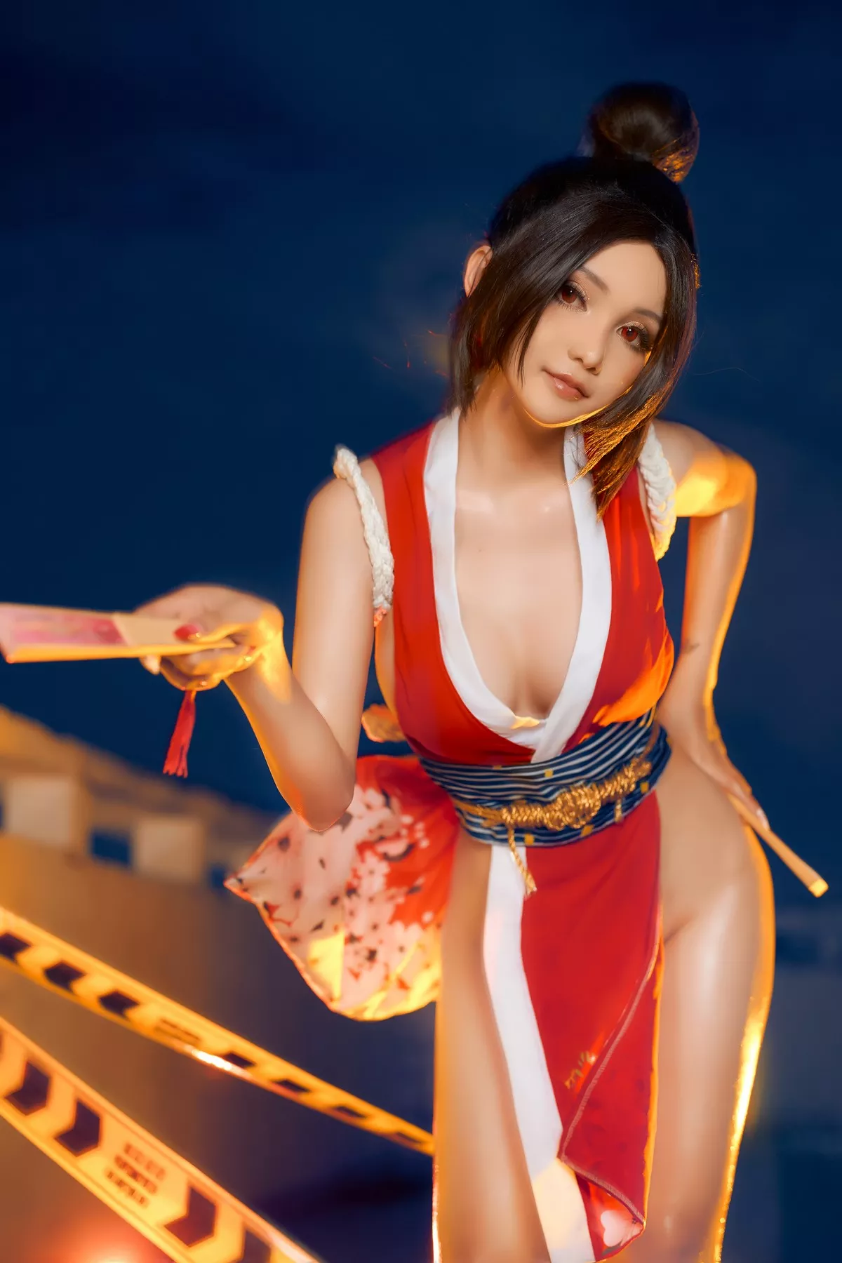 美女Cosplay 撩人私拍 JoyceLin 不知火舞 Mai Shiranui