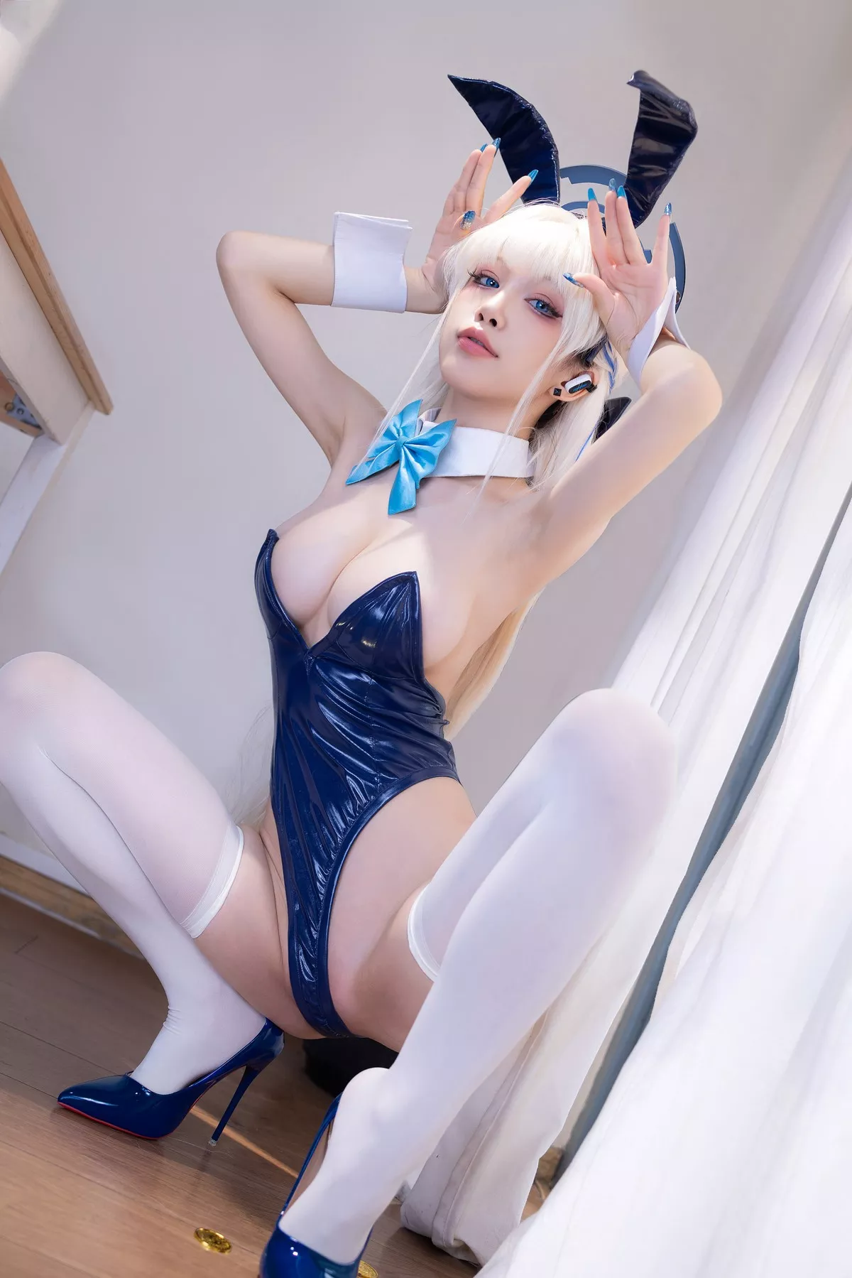尤物Cosplay 水淼 Aqua 飞鸟马时 全集修正