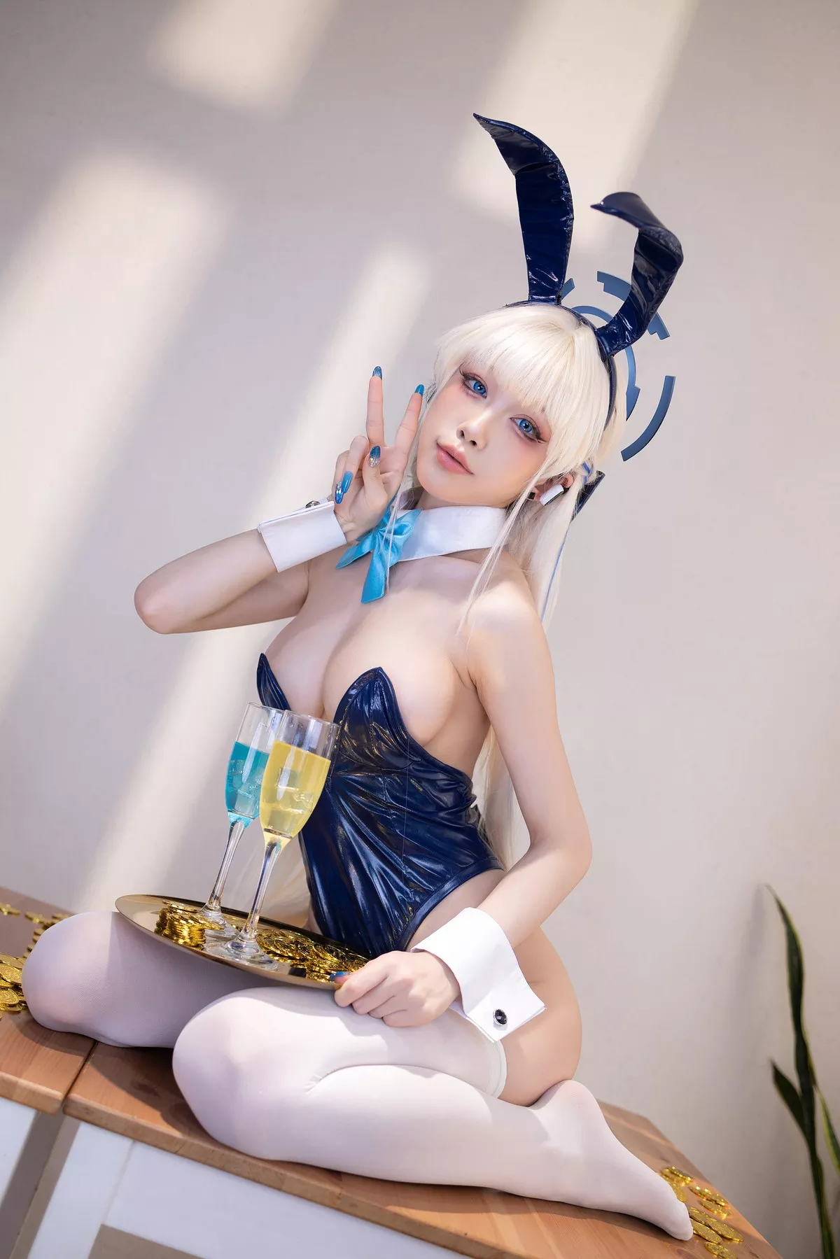 尤物Cosplay 水淼 Aqua 飞鸟马时 全集修正
