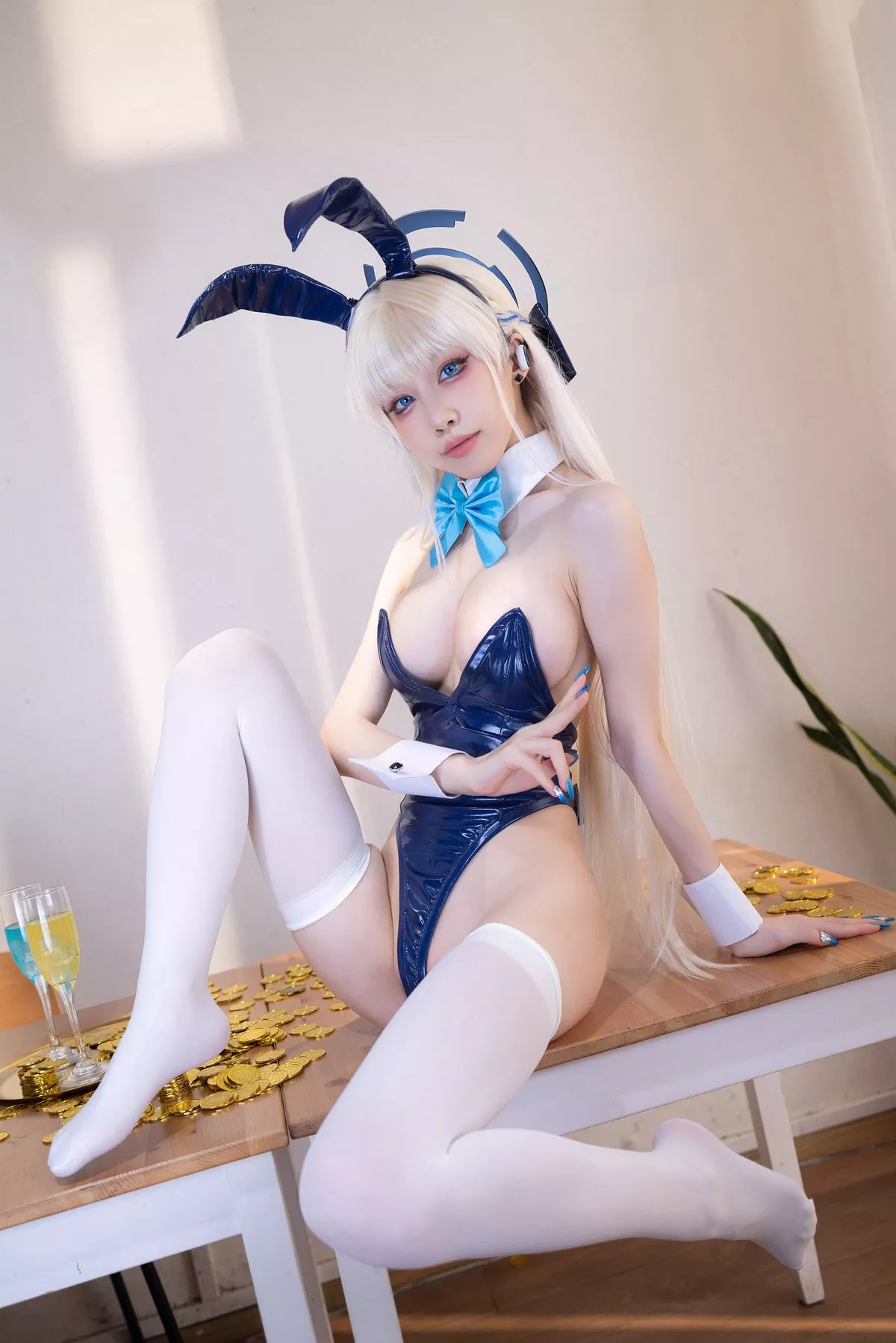 尤物Cosplay 水淼 Aqua 飞鸟马时 全集修正