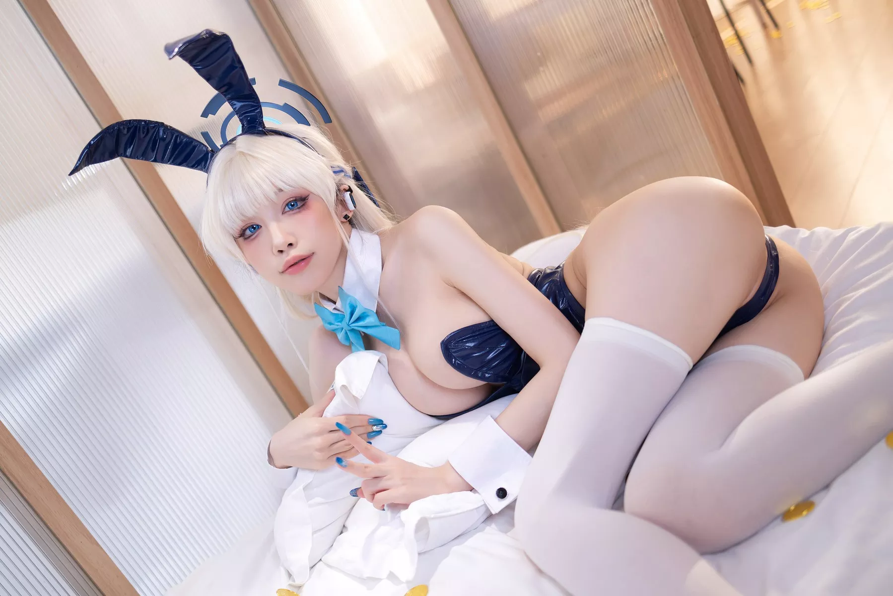 尤物Cosplay 水淼 Aqua 飞鸟马时 全集修正