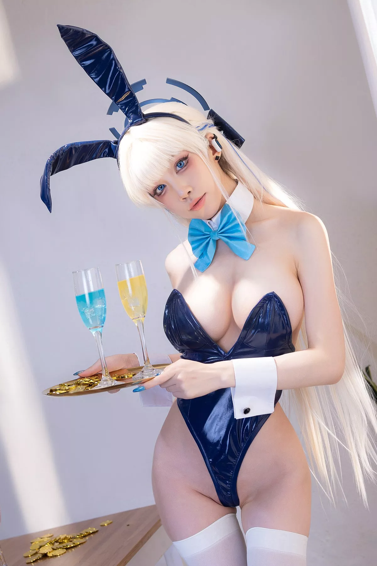 尤物Cosplay 水淼 Aqua 飞鸟马时 全集修正
