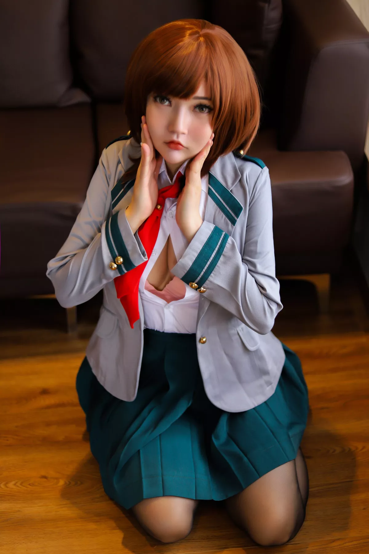 美人Cosplay 魅魔私房 Potato Godzilla 丽日お茶子 Uraraka