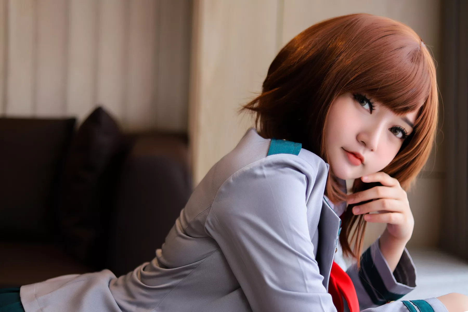 美人Cosplay 魅魔私房 Potato Godzilla 丽日お茶子 Uraraka