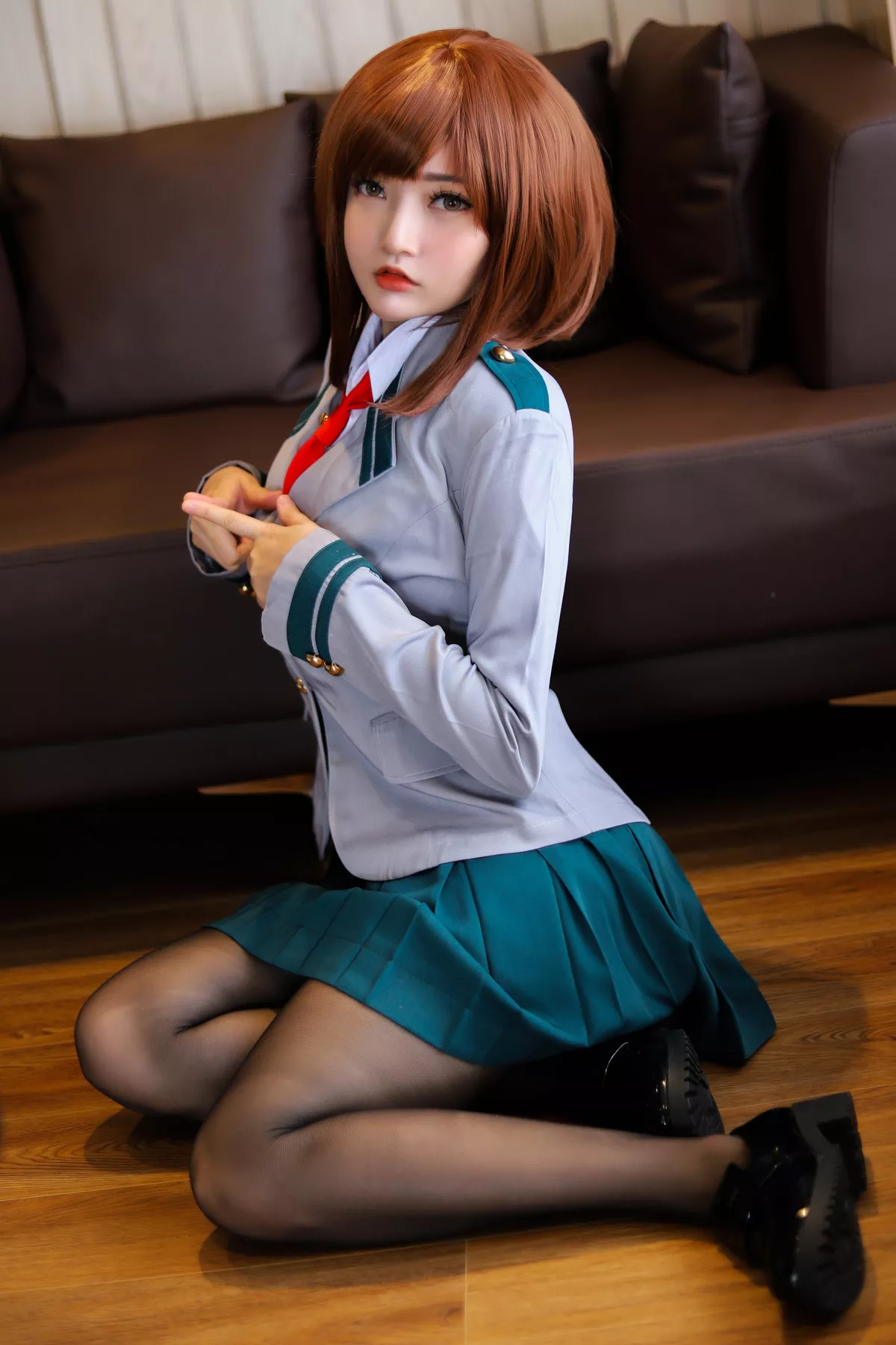 美人Cosplay 魅魔私房 Potato Godzilla 丽日お茶子 Uraraka