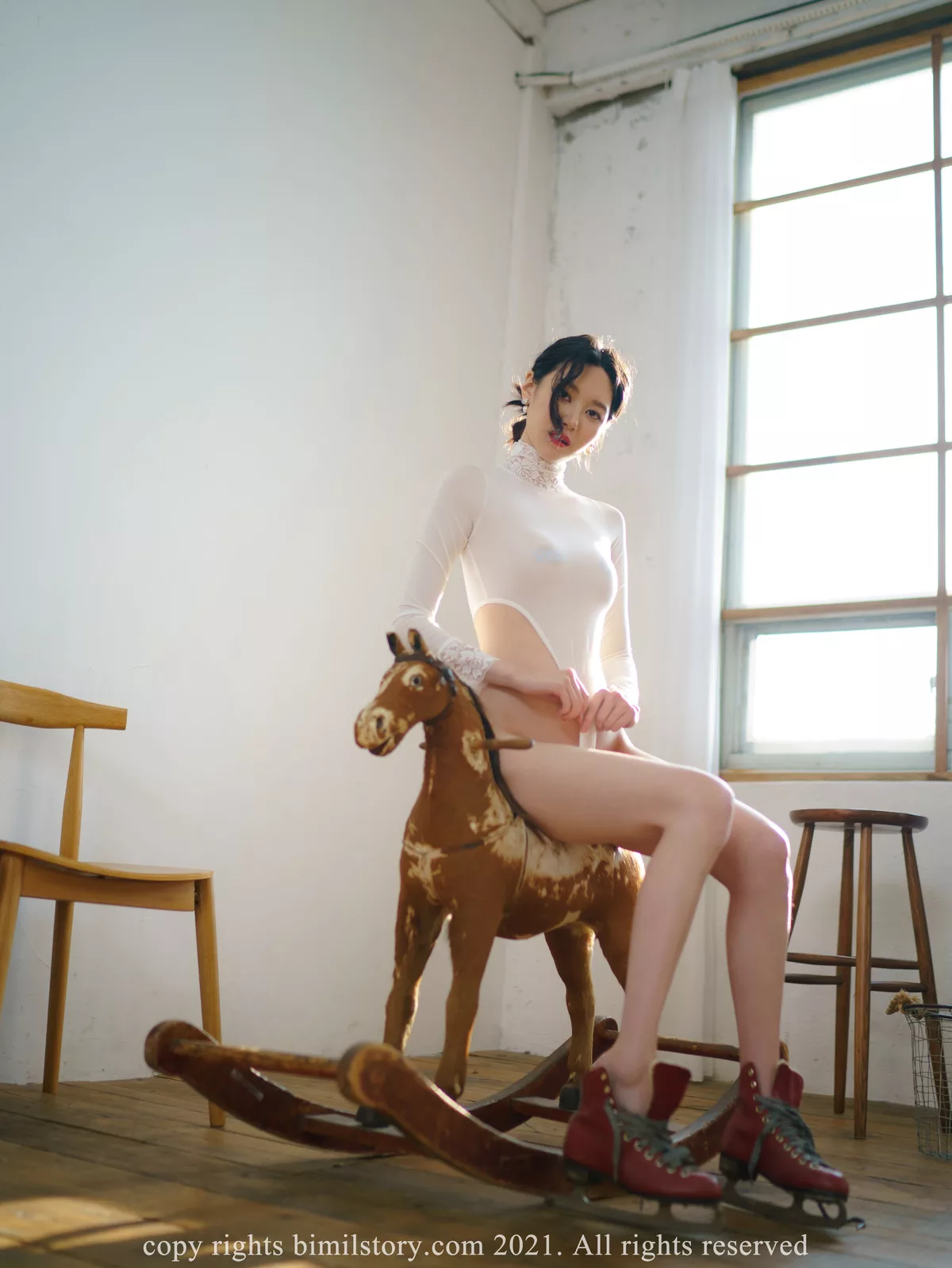 Nara 【Bimilstory 波咪情节】 高丽丽人艺术图 Naras Secret Practice Room 全集修正