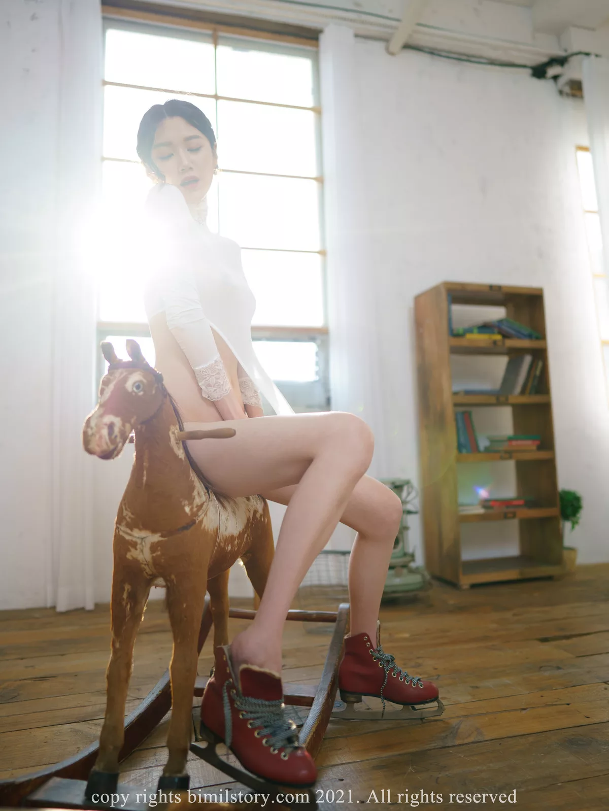 Nara 【Bimilstory 波咪情节】 高丽丽人艺术图 Naras Secret Practice Room 全集修正