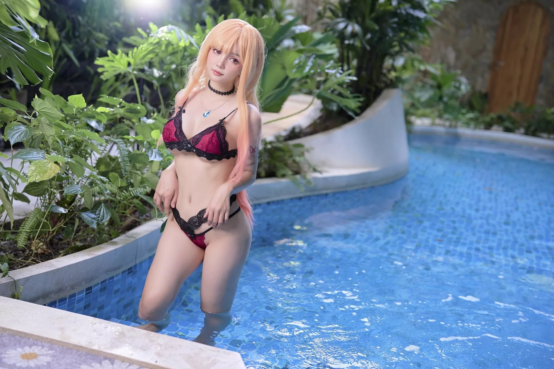 美人Cosplay 妩媚密拍 JoyceLin 喜多川海梦 Marin
