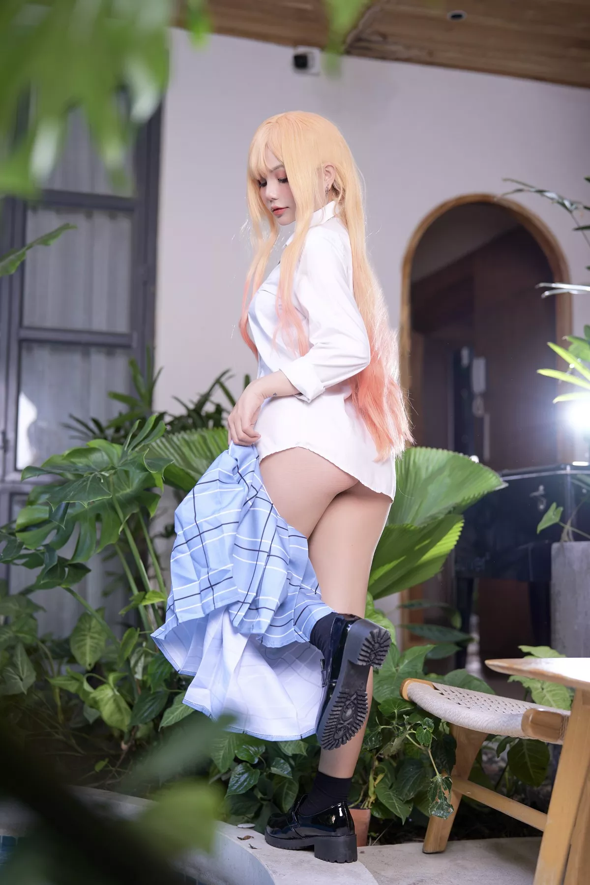 美人Cosplay 妩媚密拍 JoyceLin 喜多川海梦 Marin