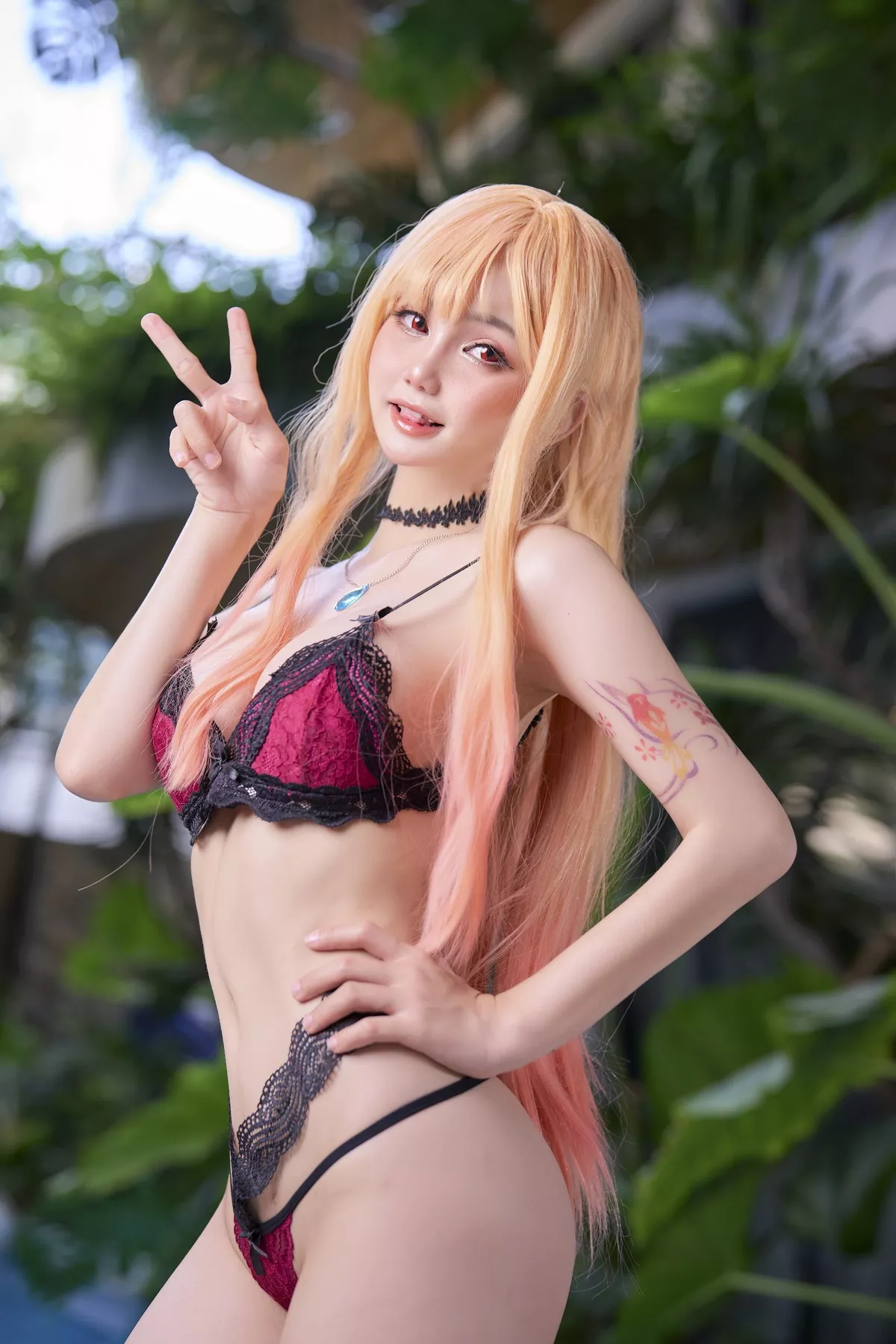 美人Cosplay 妩媚密拍 JoyceLin 喜多川海梦 Marin