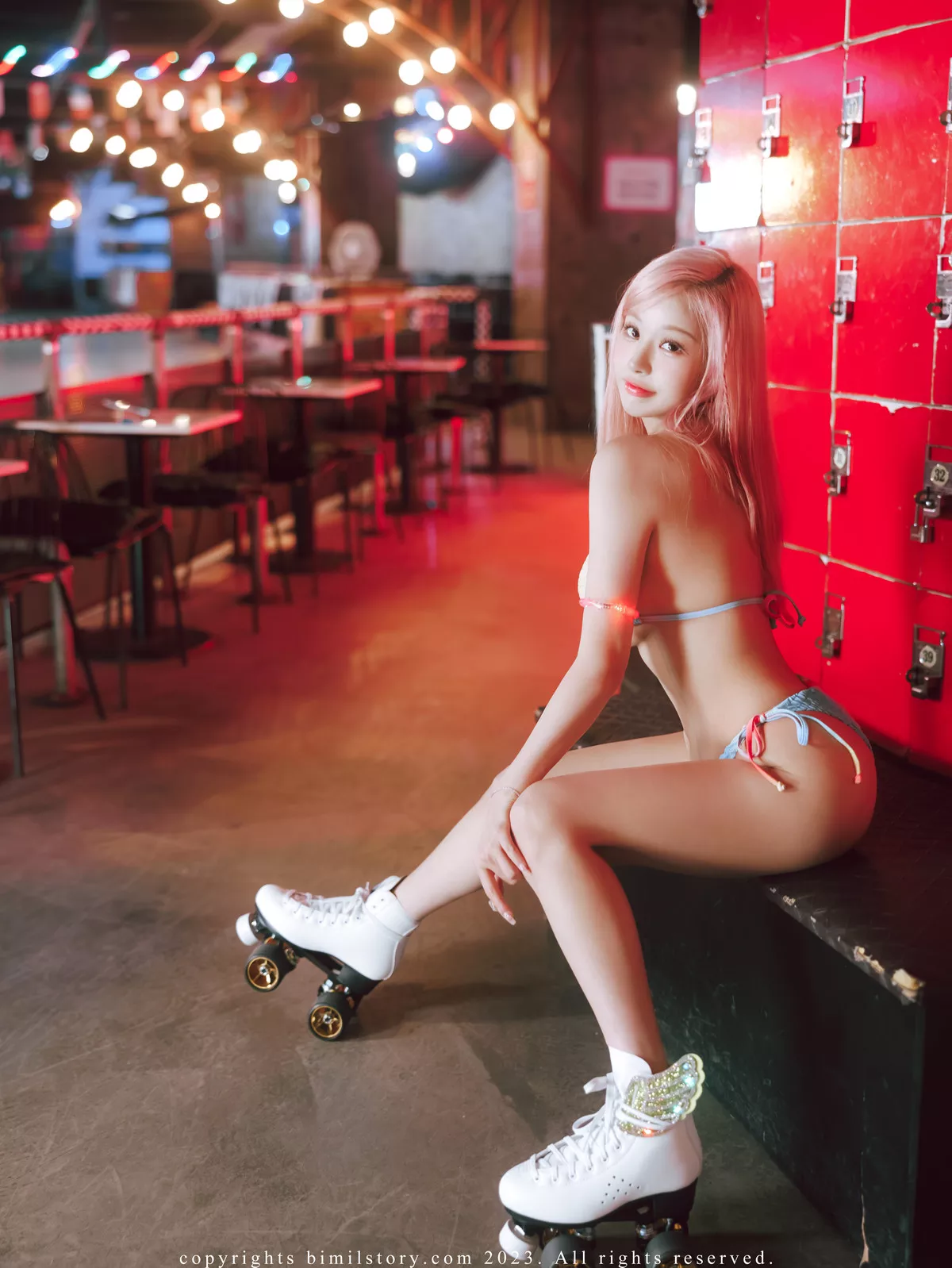 BABBYANG【Bimilstory 波咪剧本】 高丽丽人摄影 Debut Lolli Roller Girl 全集修正