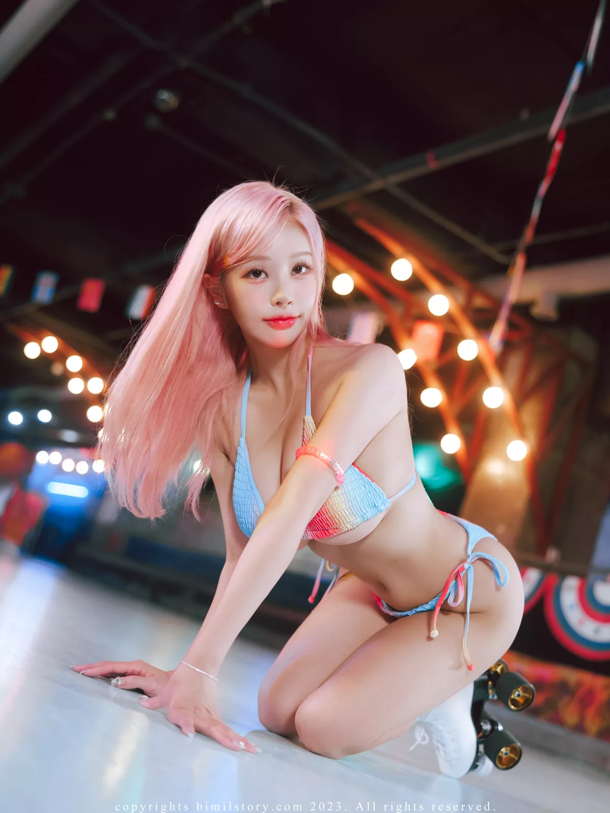 BABBYANG【Bimilstory 波咪剧本】 高丽丽人摄影 Debut Lolli Roller Girl 全集修正