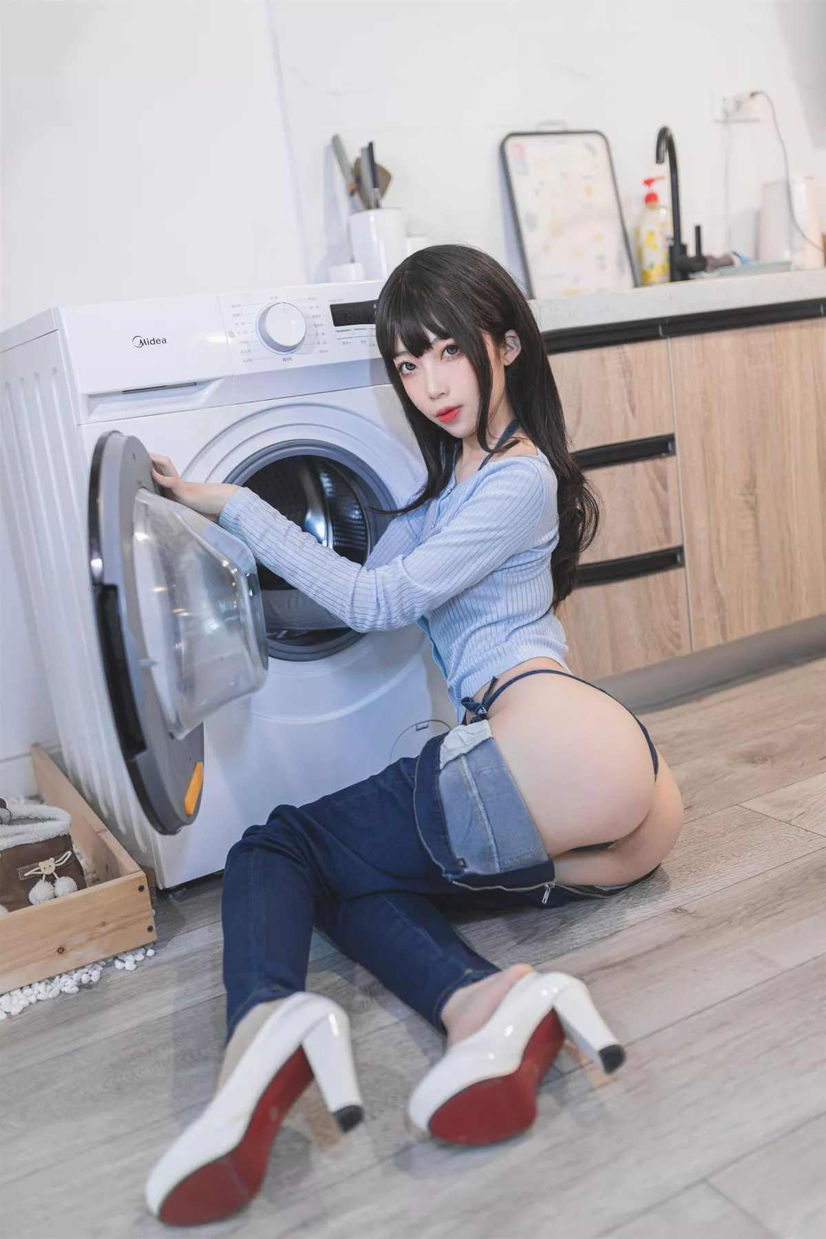 丽人Cosplay 性感私拍 杏仁 曲奇 吉他美眉 2.版