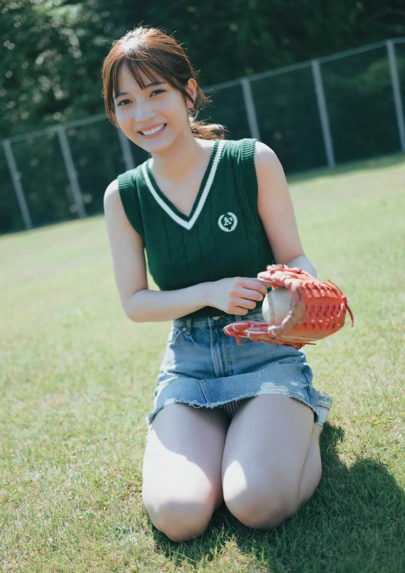 Nanako Kurosaki �\�貌� 々子STRiKE！ 11回表 2023.9