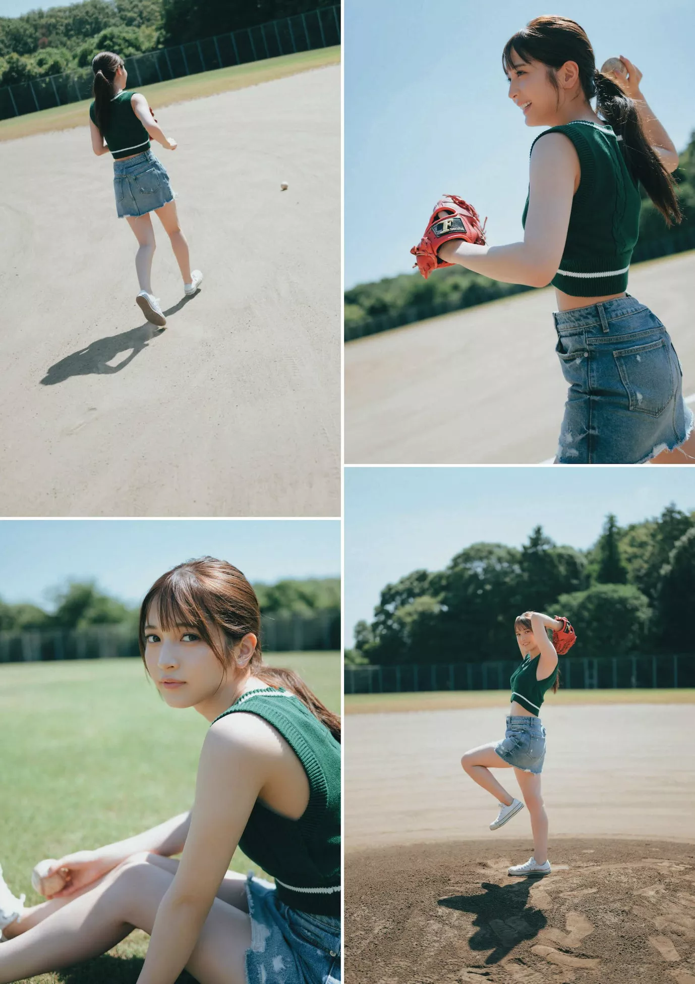 Nanako Kurosaki �\�貌� 々子STRiKE！ 11回表 2023.9