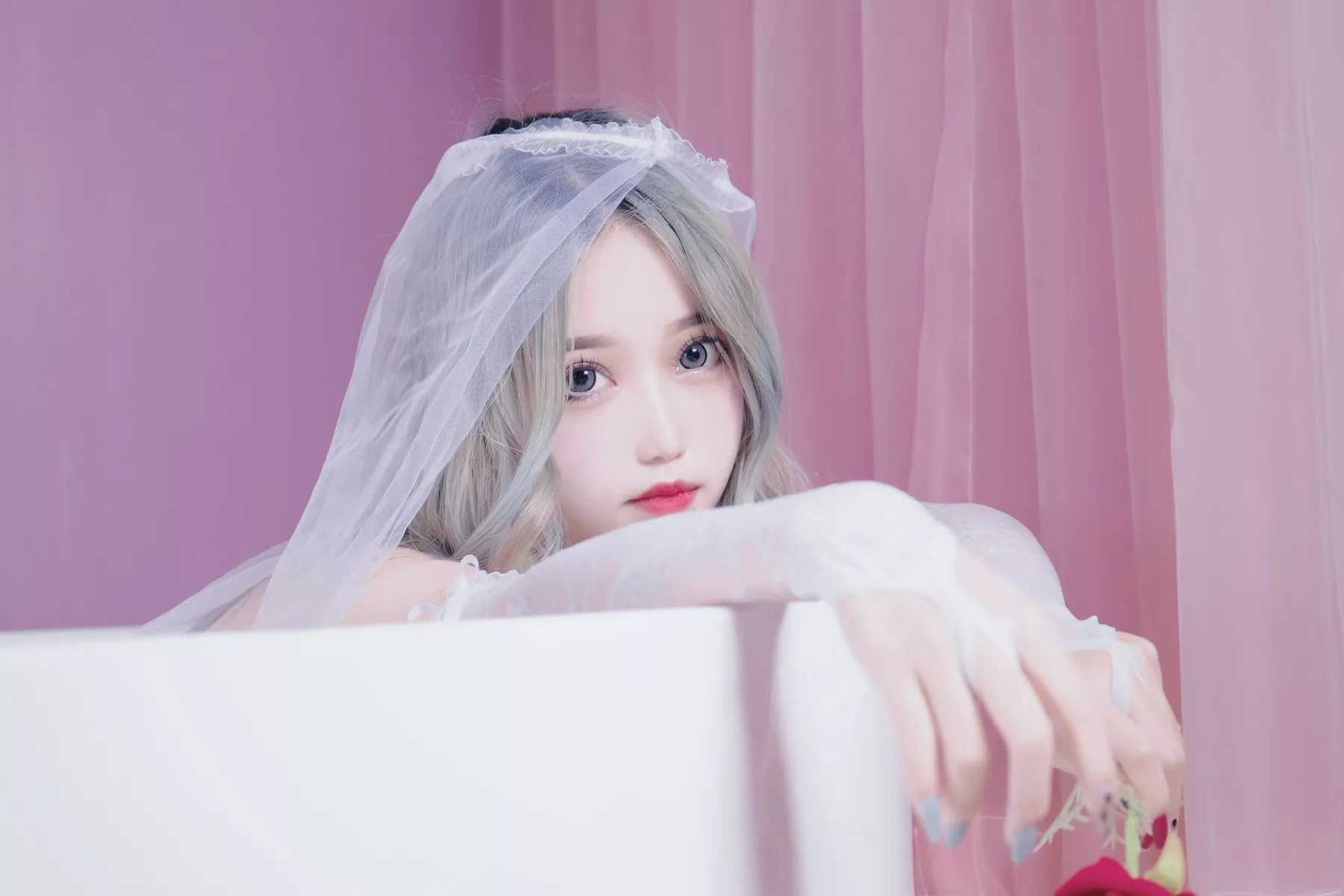 美女Cosplay 妩媚私房 eloise 软软 入水蕾边
