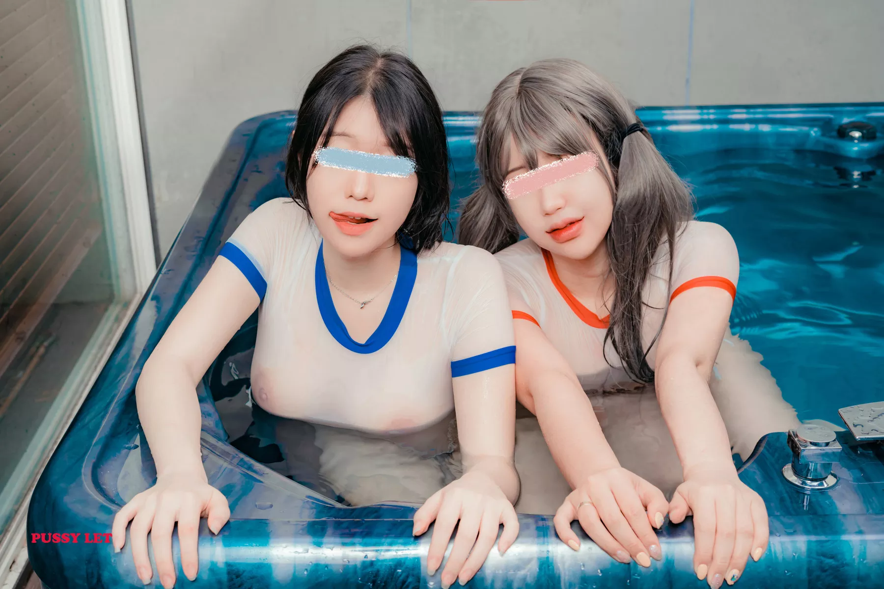 CONY x DECEMBER 【PUSSYLET 软猫写真】 高丽尤物写真 Vol.23 Twins 全集修正