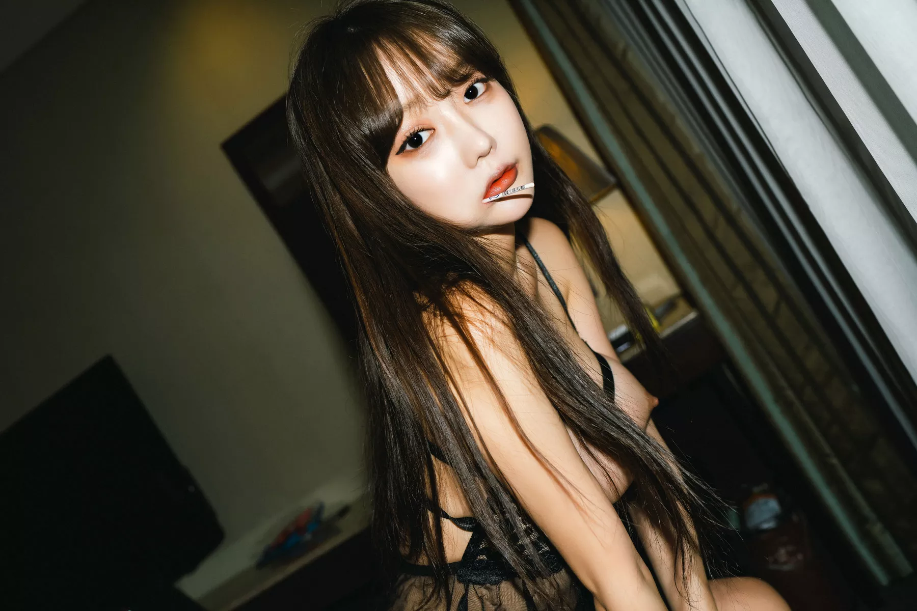 Jucy【Moon Night Snap 月夜快照】 高丽艳模艺术图 Candy Girl 全集修正