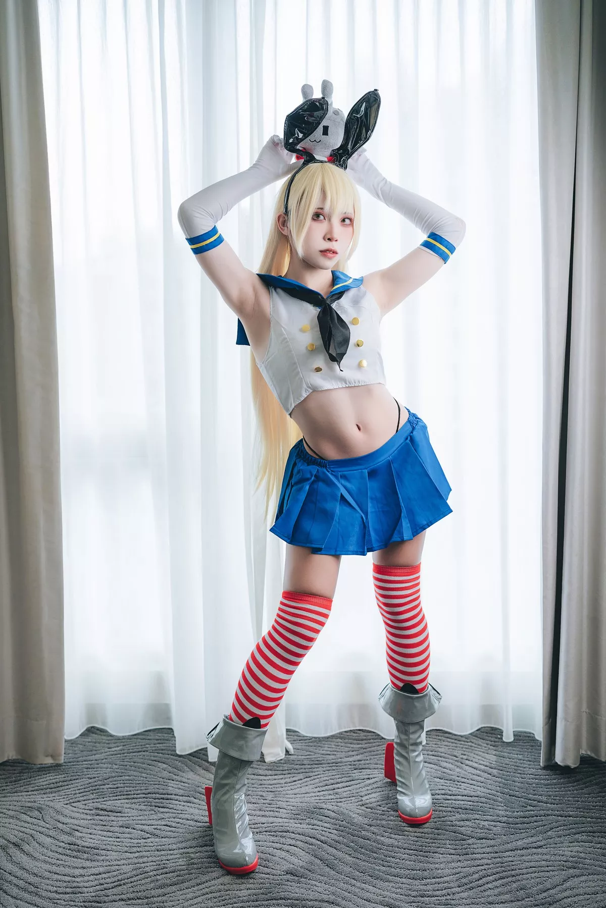 女神Cosplay 风骚密拍 �峡� Tokar Shimakaze Kancolle
