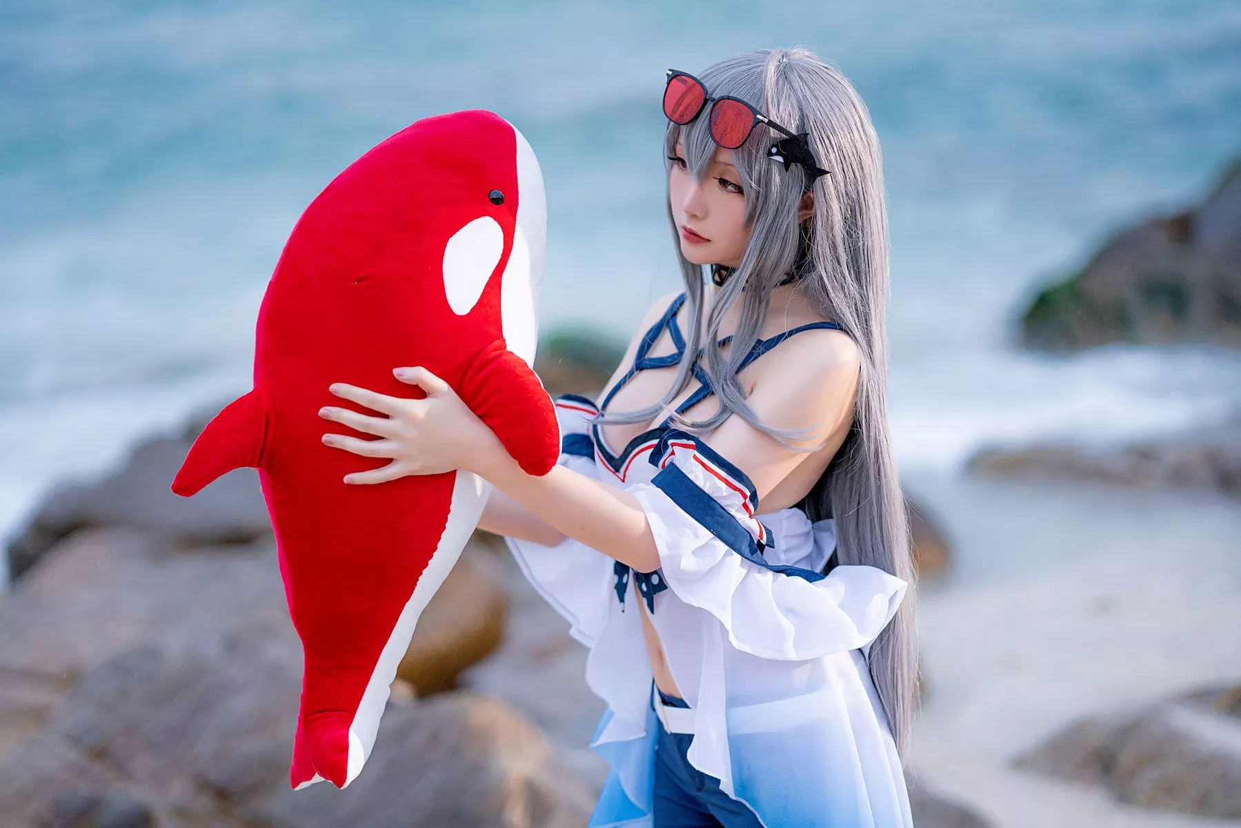 仙女Cosplay 迷人密拍 星之迟迟 Hoshilily 斯卡蒂