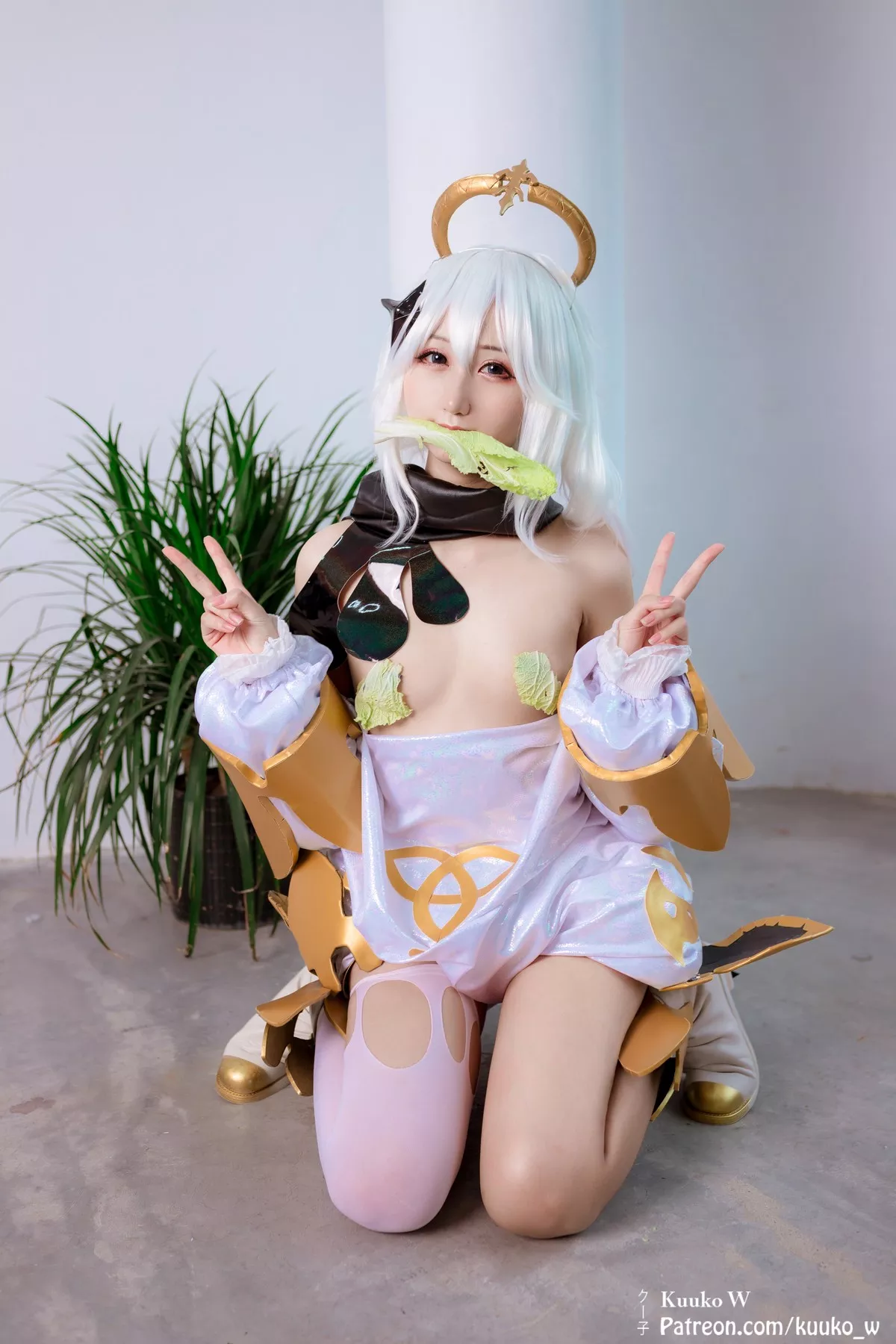 女神Cosplay 迷惑私房 KuukoW 子 Paimon