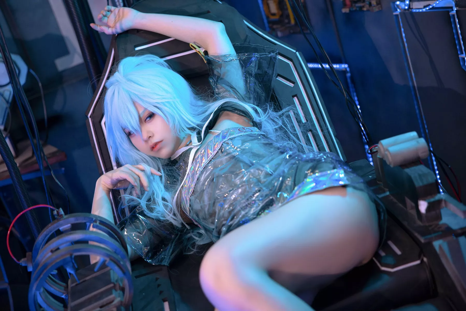 美人Cosplay 迷人私摄 G44不会受伤 芙洛伦开箱
