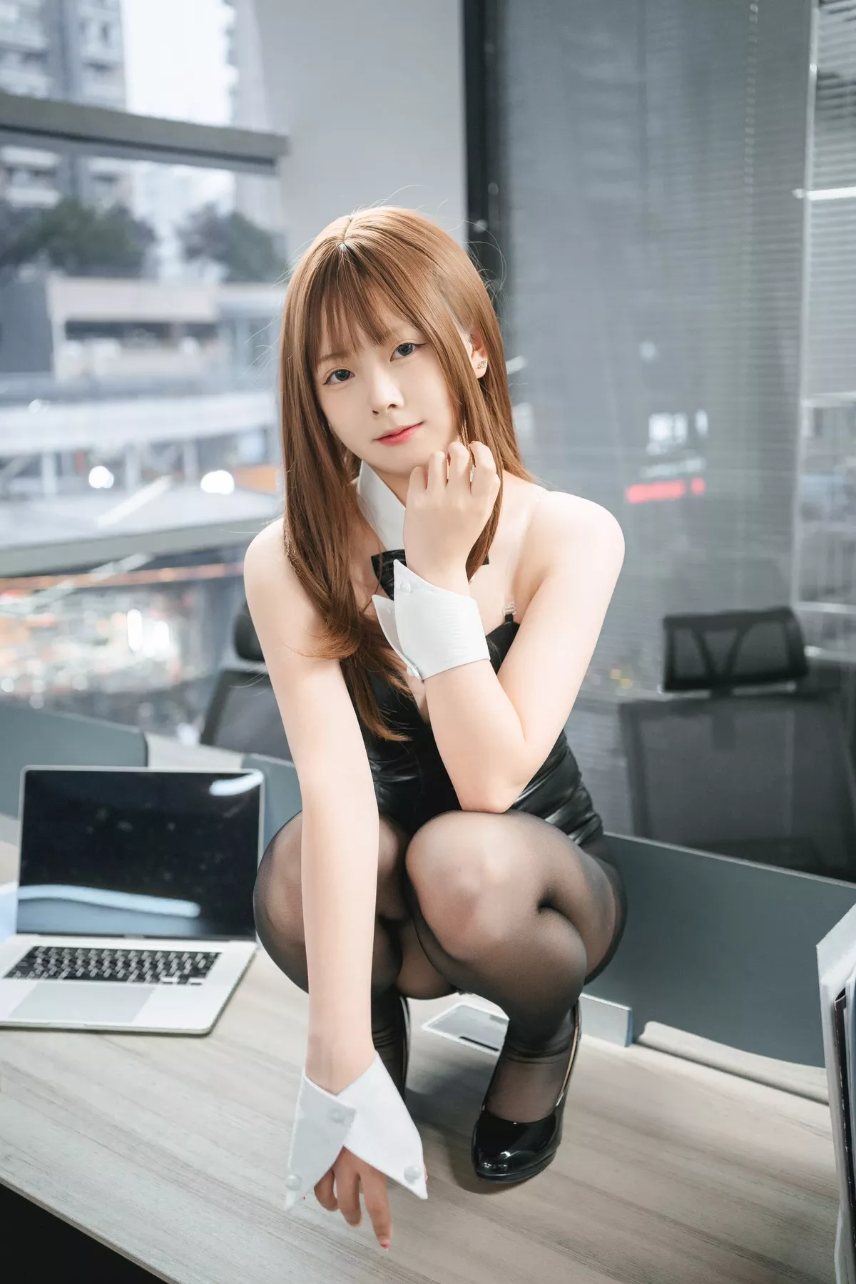 尤物Cosplay 巧克力小圆面包 入职培训